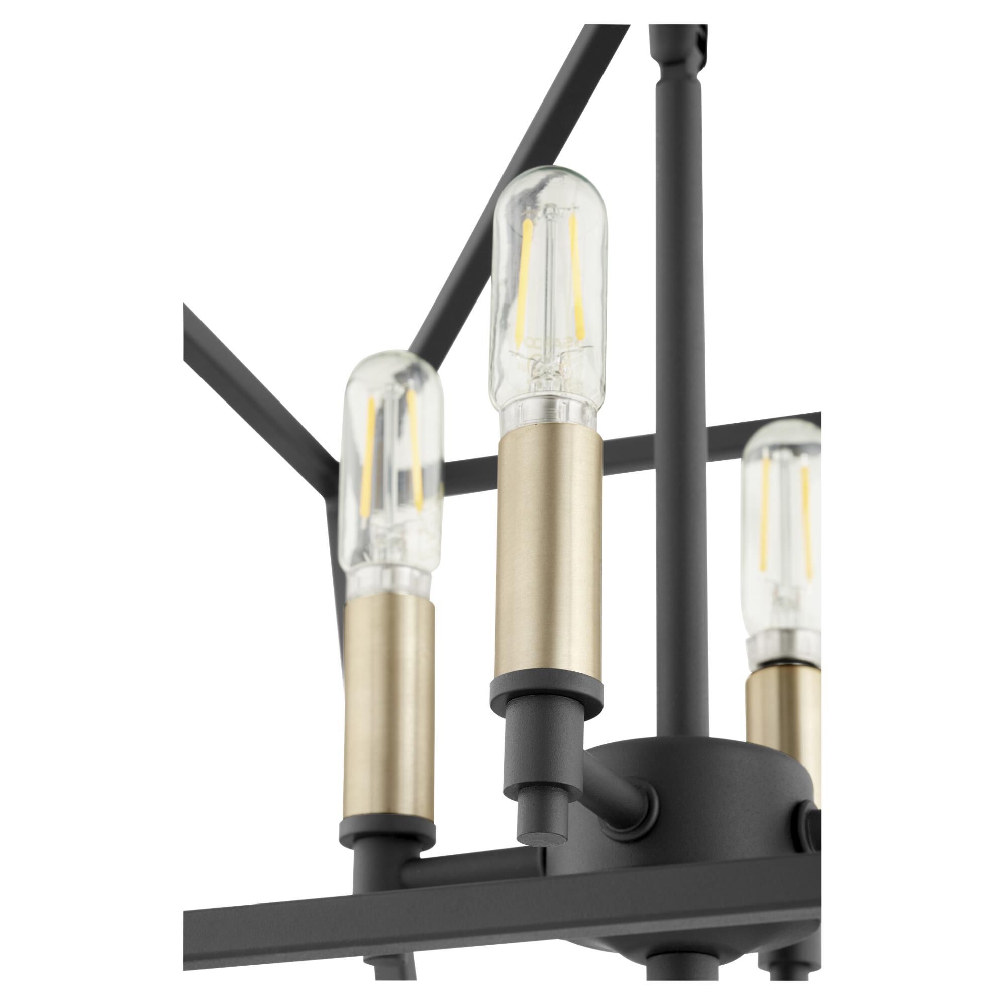 Gabriel 13 Inch 4 Light Semi Flush Mount by Quorum International