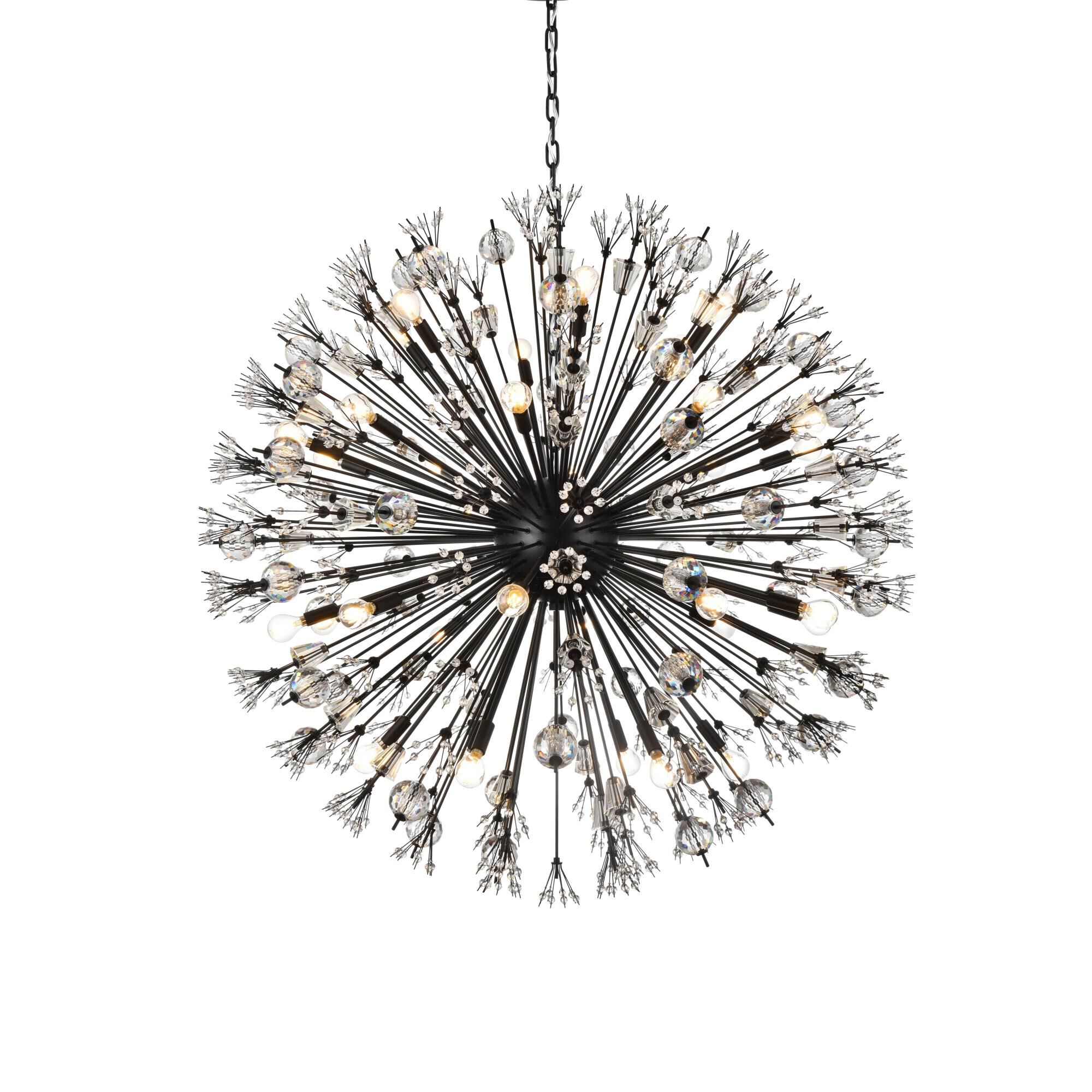 Vera 44 Inch Large Pendant by Elegant Lighting