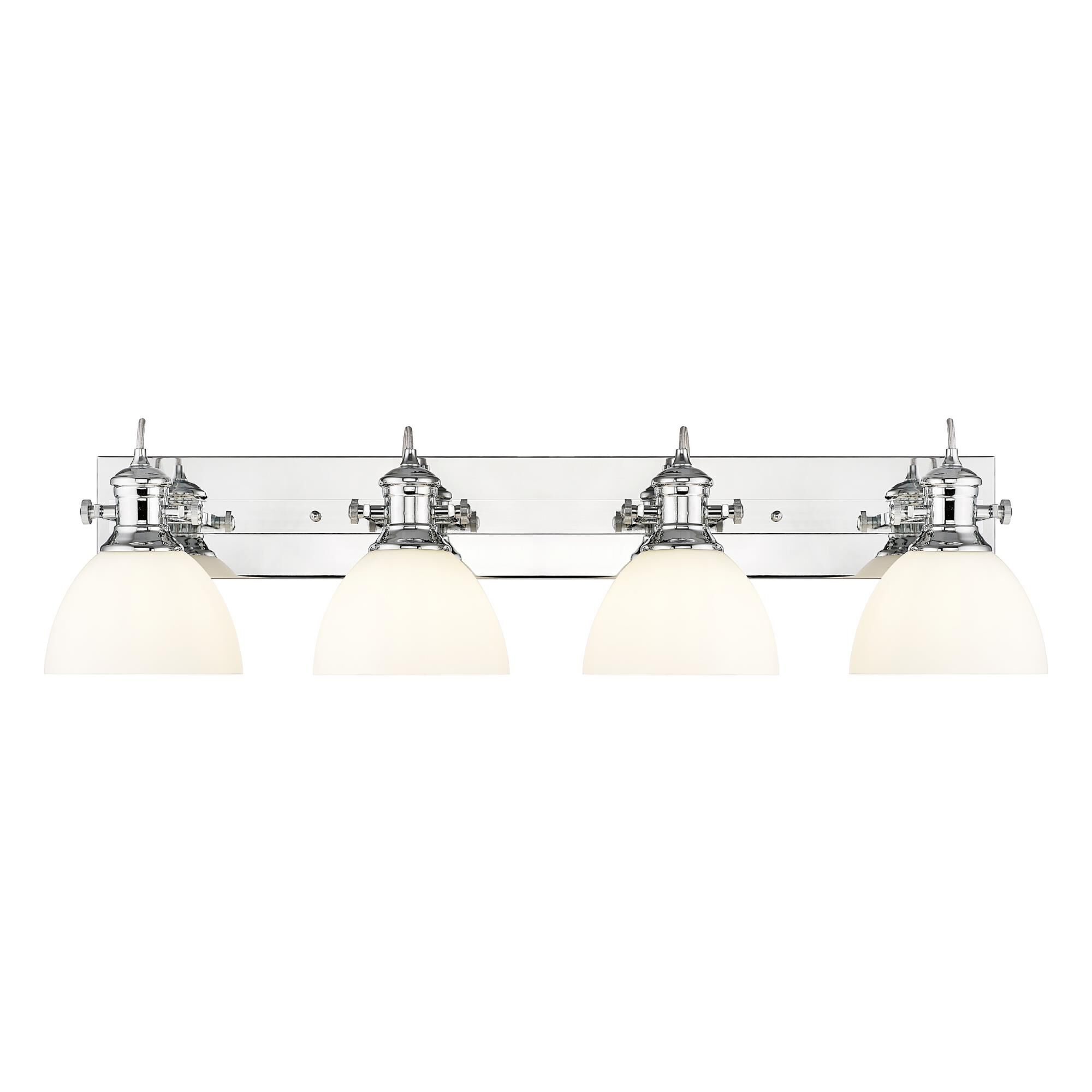 Shown in Opal Glass finish and Opal Glass shade