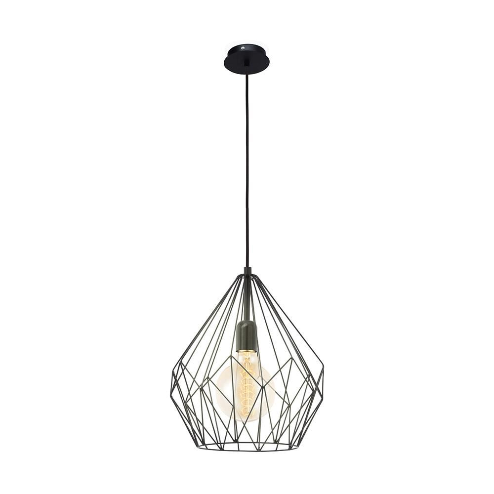 Shown in Black finish and Geometric shade