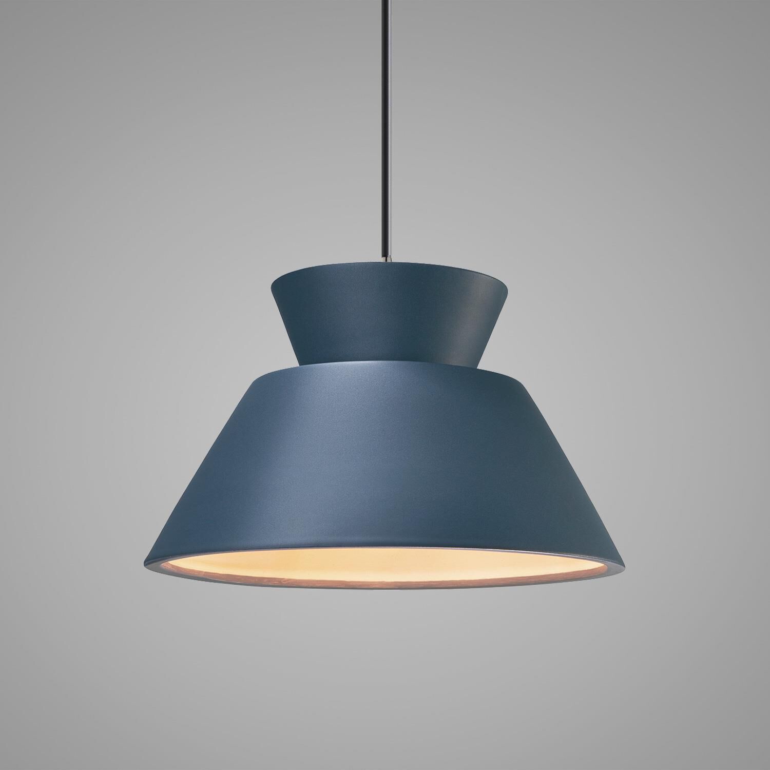 Trapezoid 11 Inch Mini Pendant by Justice Design Group - Clearance