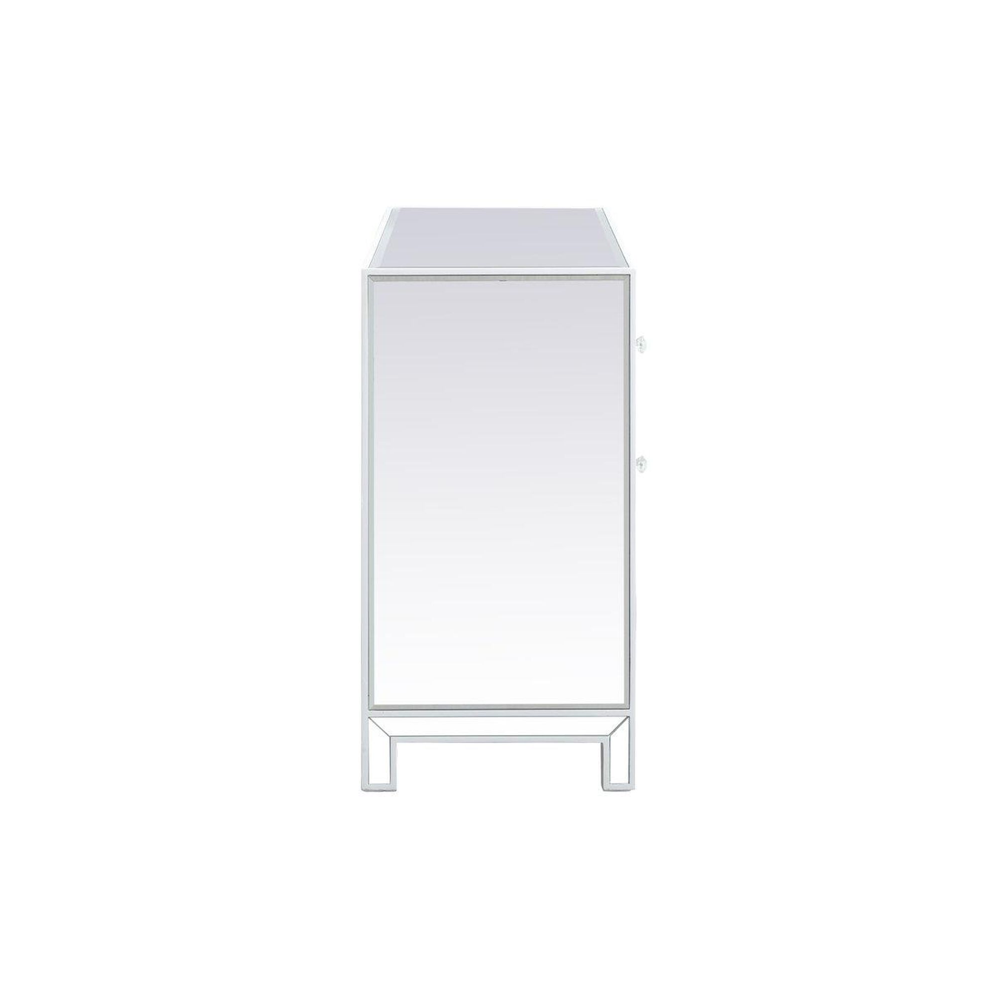 Shown in White finish