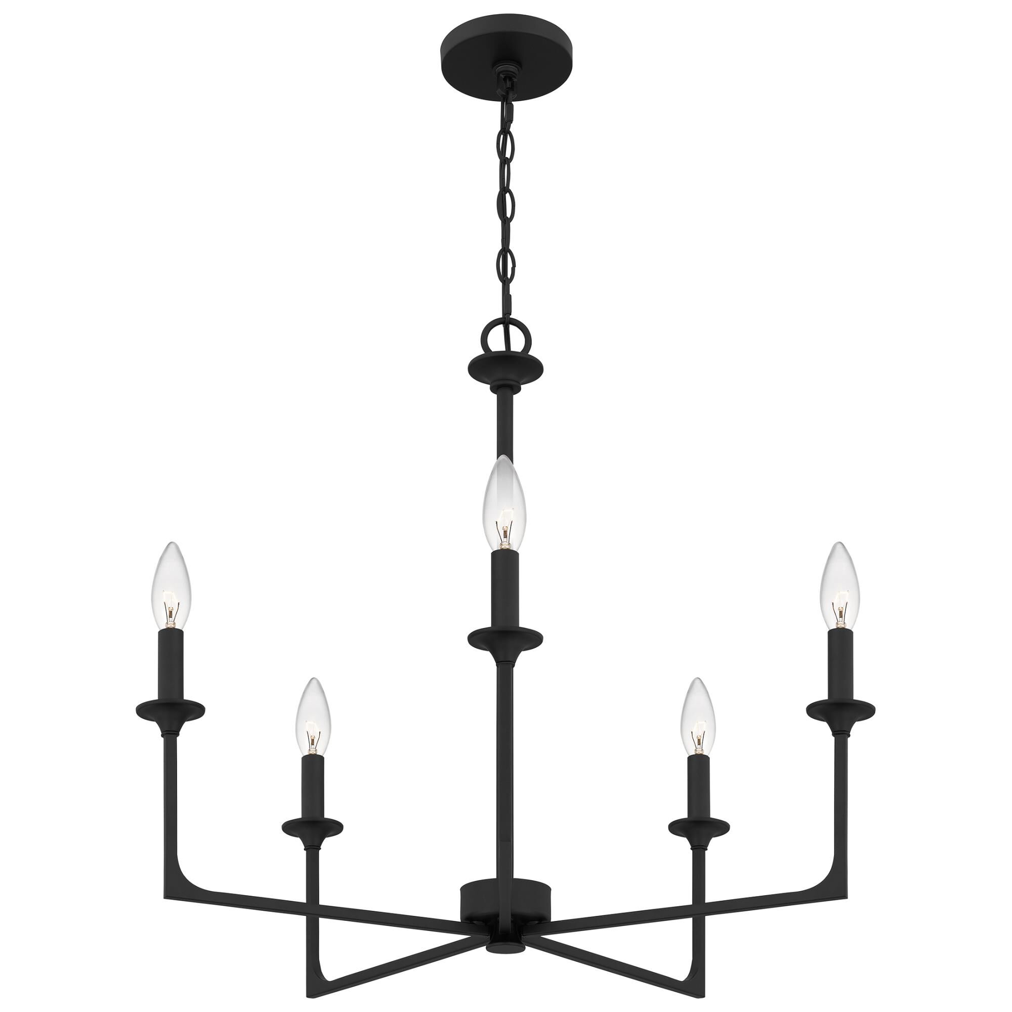 Prescott 26 Inch 5 Light Chandelier by Quoizel