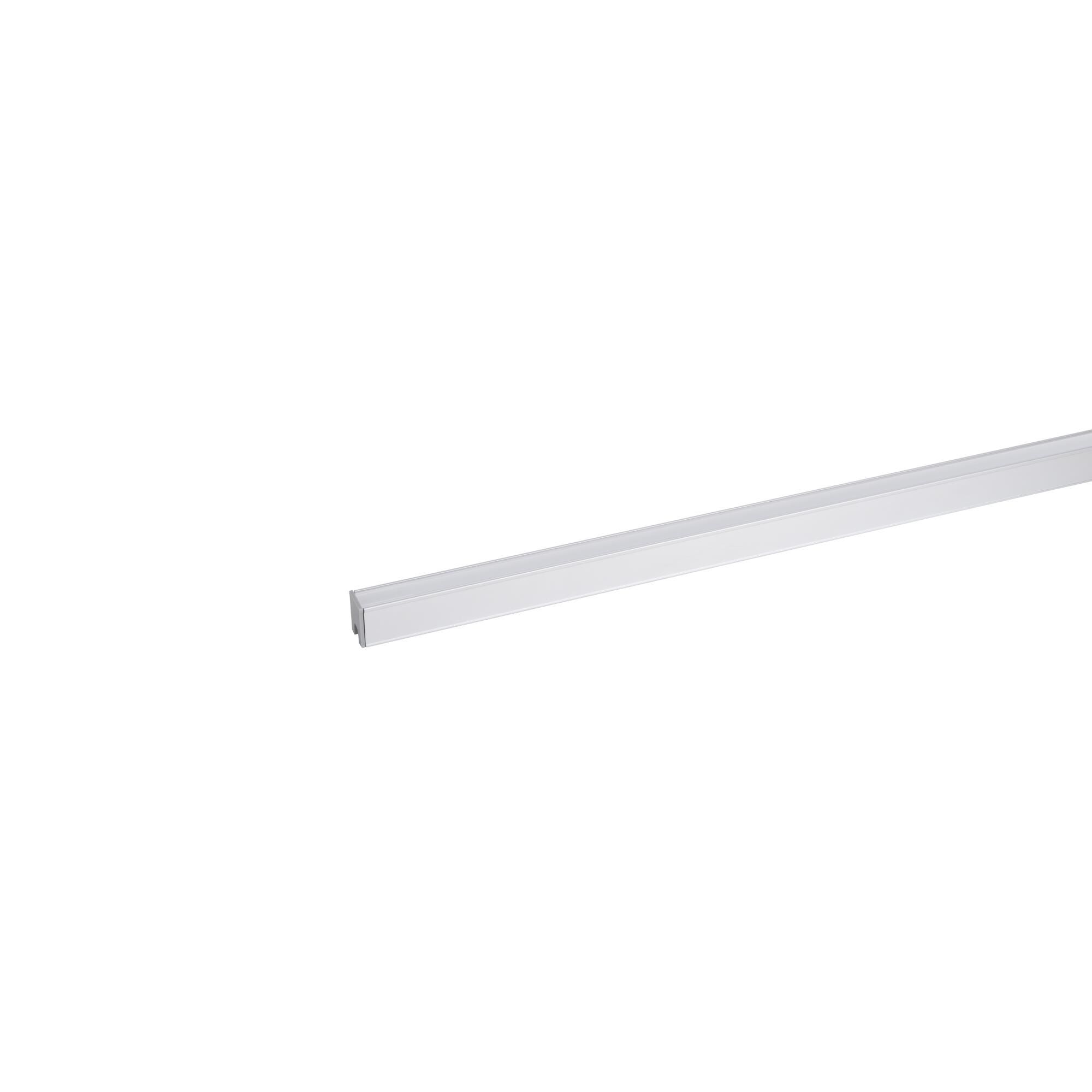 5ft Field Cuttable Aluminum Surface Mounted Deep Channel Connector by WAC Lighting