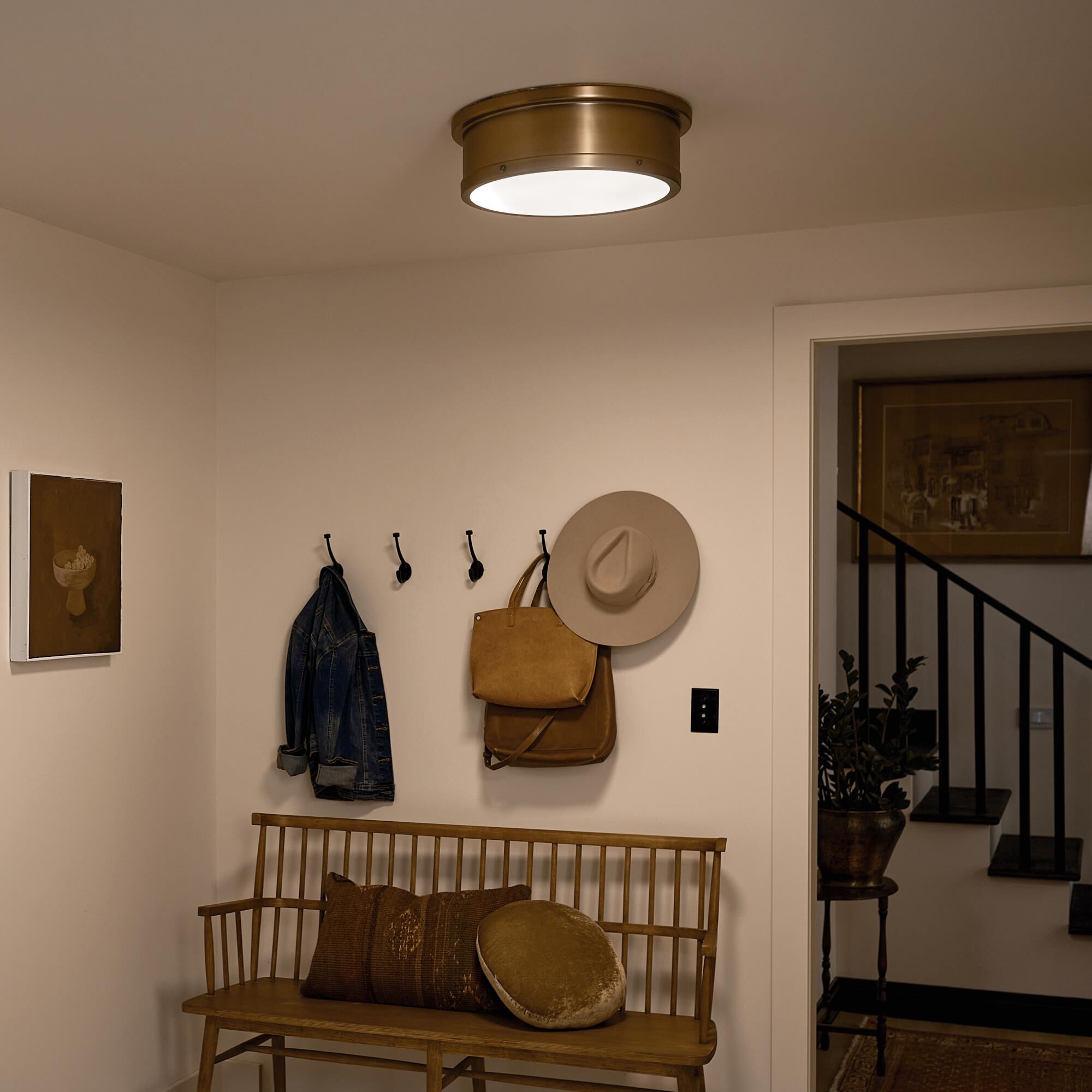 Serca 3 Light Flush Mount by Kichler Lighting