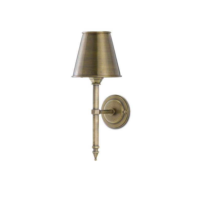 Bunny Williams Wollaton 6 Inch Wall Sconce by Currey and Company