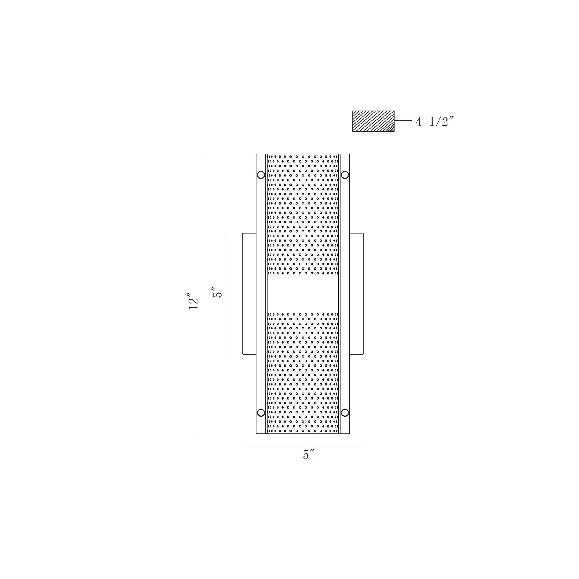 Westcliffe 12 Inch LED Wall Sconce by Eurofase Lighting