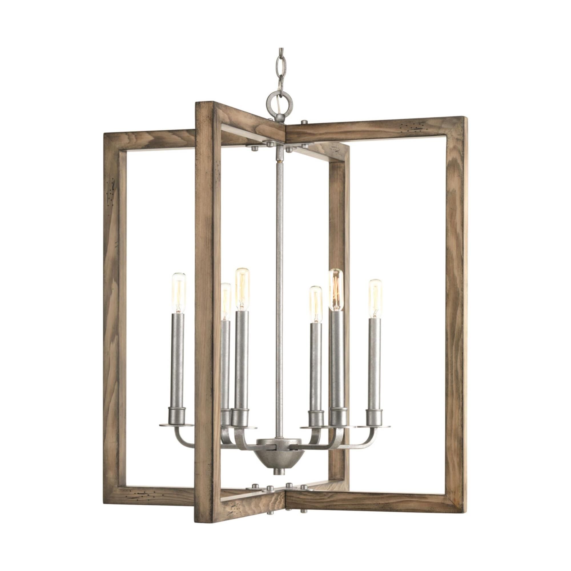 Turnbury 26 Inch 6 Light Chandelier by Progress Lighting
