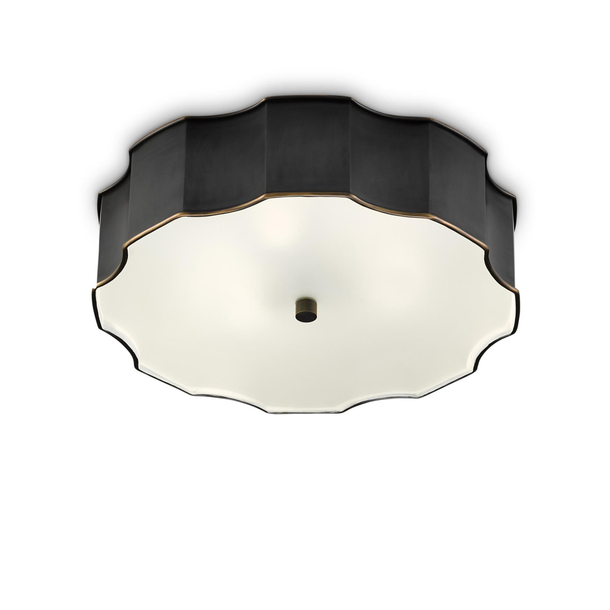 20 Inch 3 Light Flush Mount,