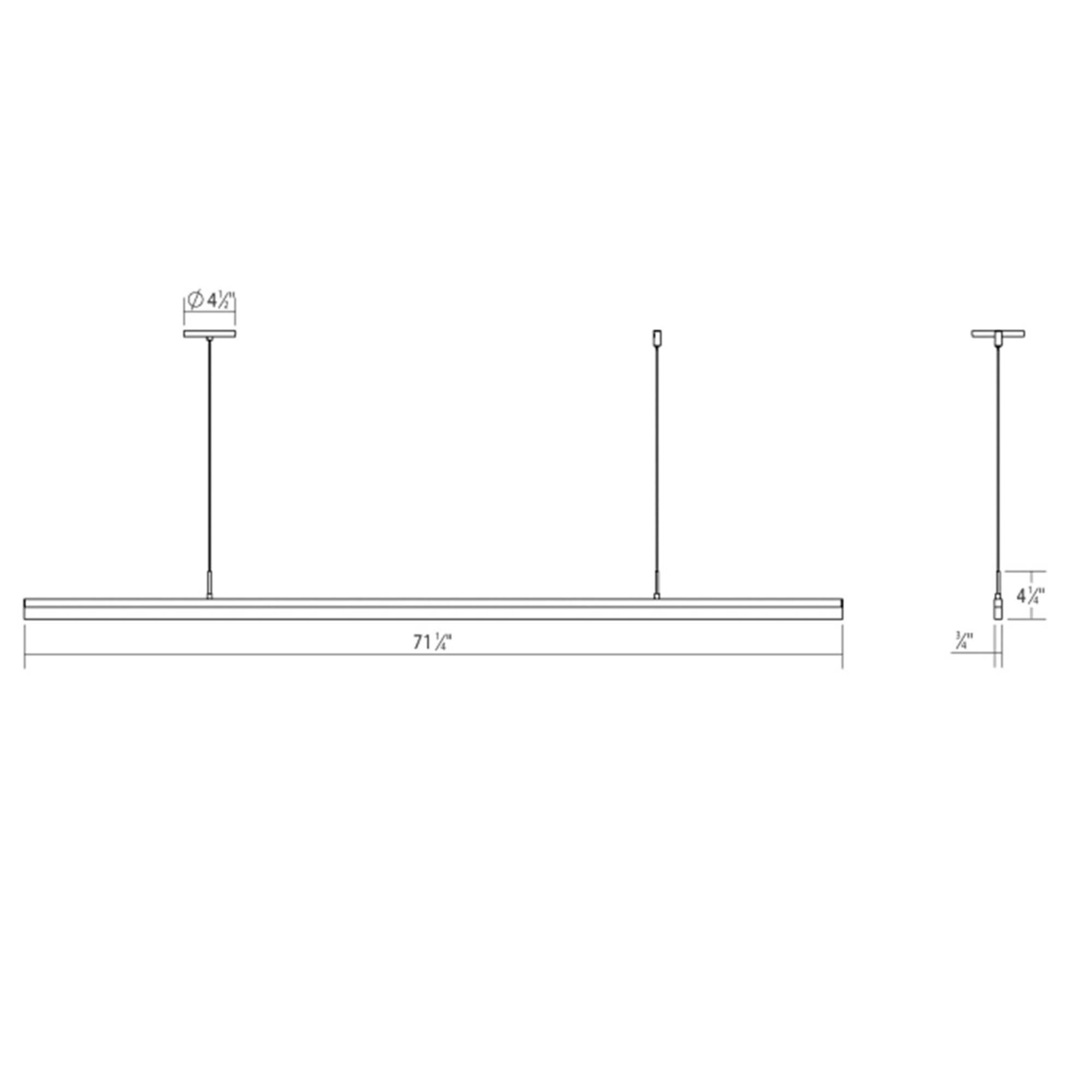 Shown in Bright Satin Aluminum finish