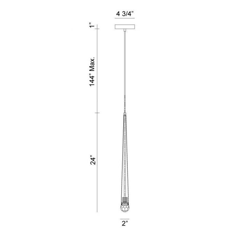 Matteo Lighting Renaie LED Mini Pendant