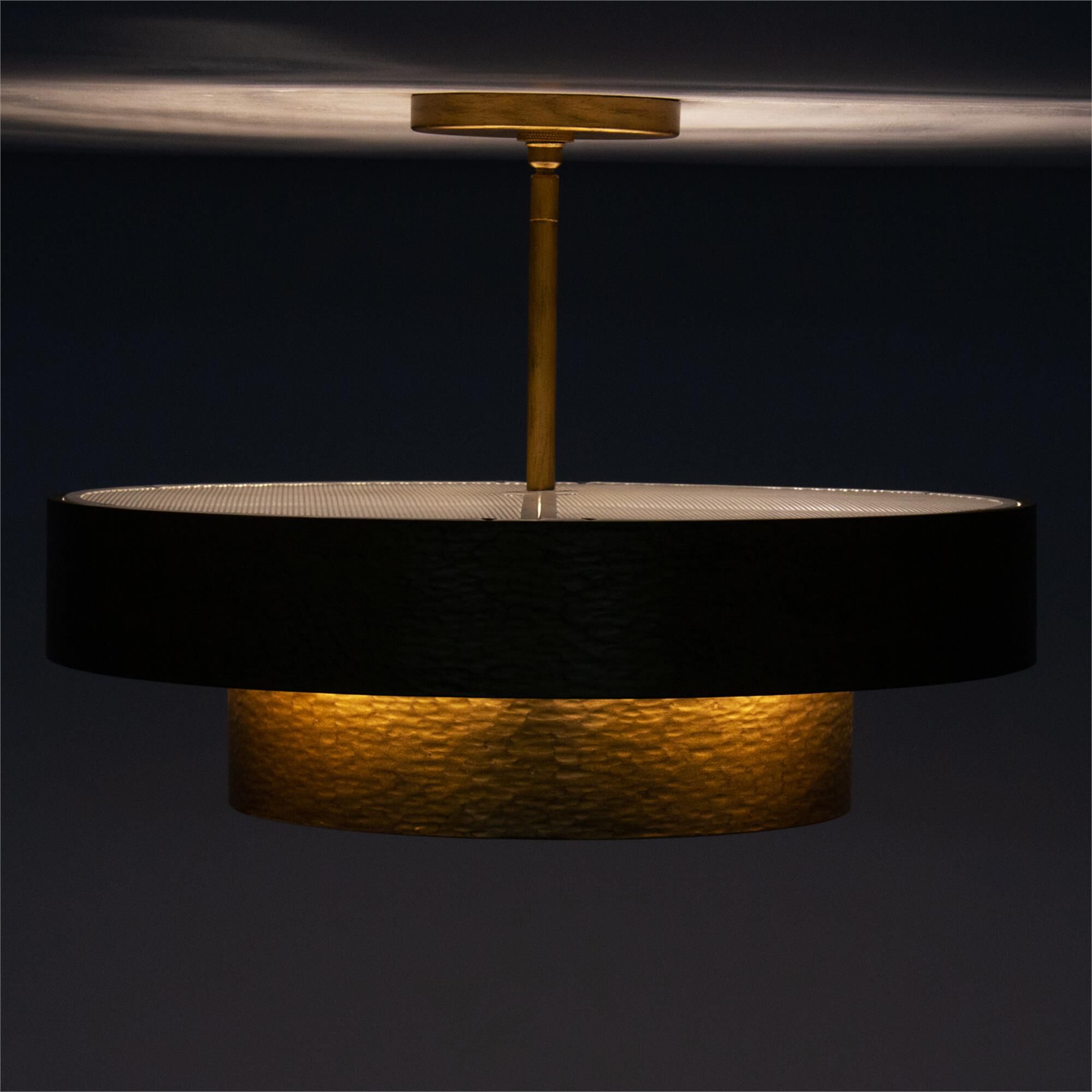 Shown in Rustic Gold finish