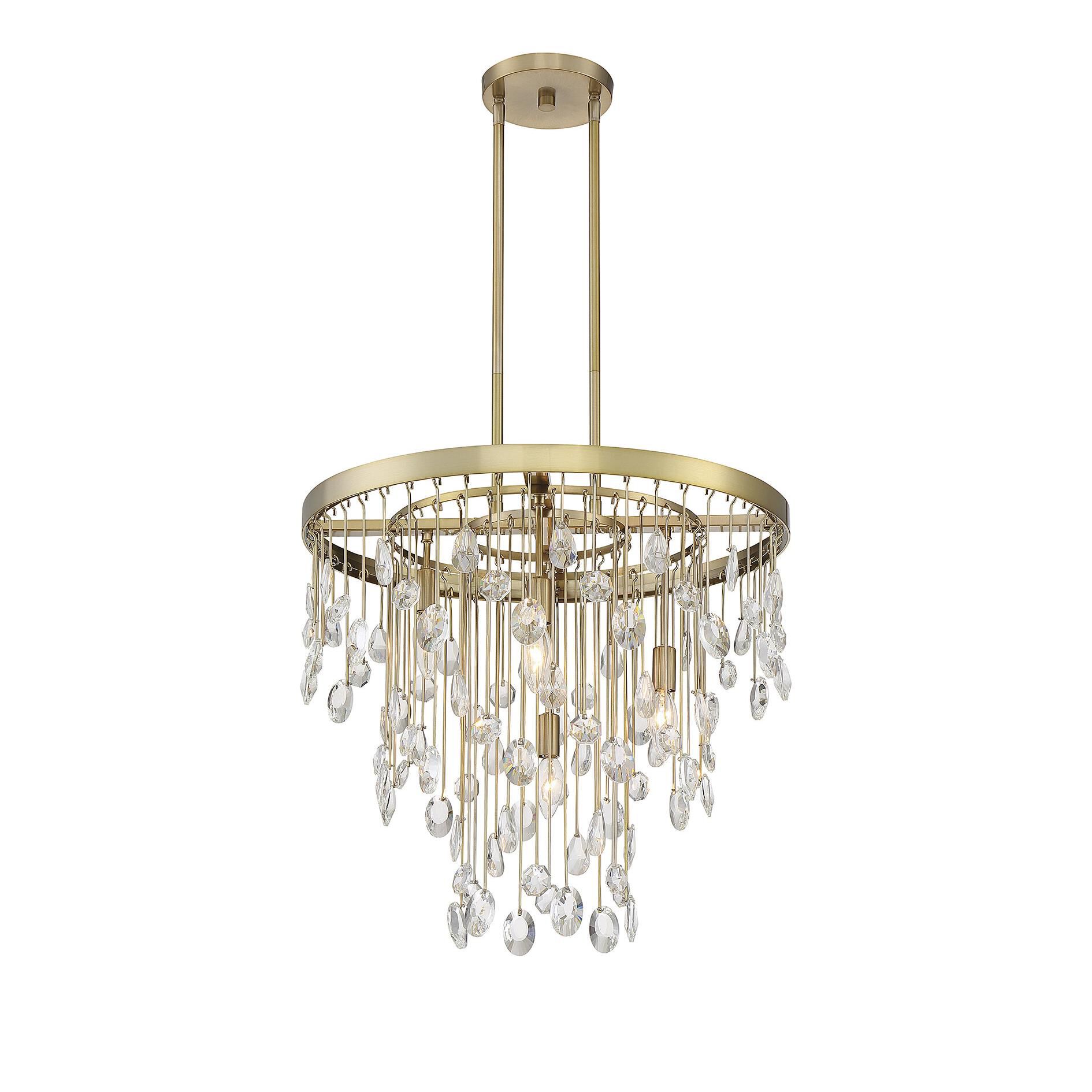Livorno 21 Inch 4 Light Mini Chandelier by Savoy House