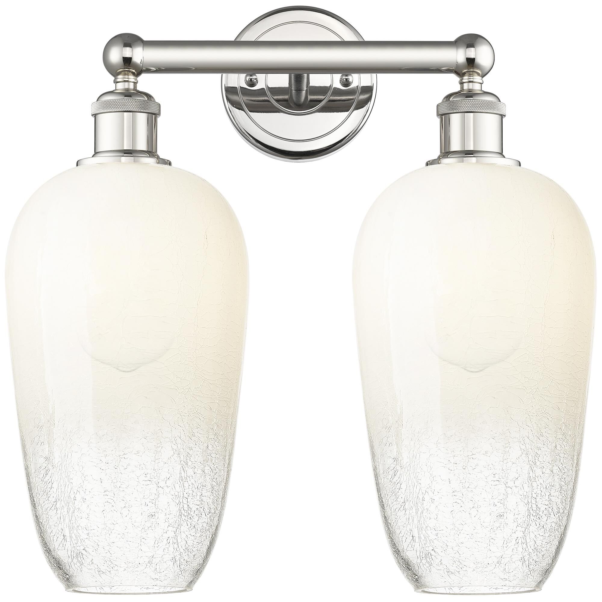 Shown in Polished Nickel finish and Opal glass