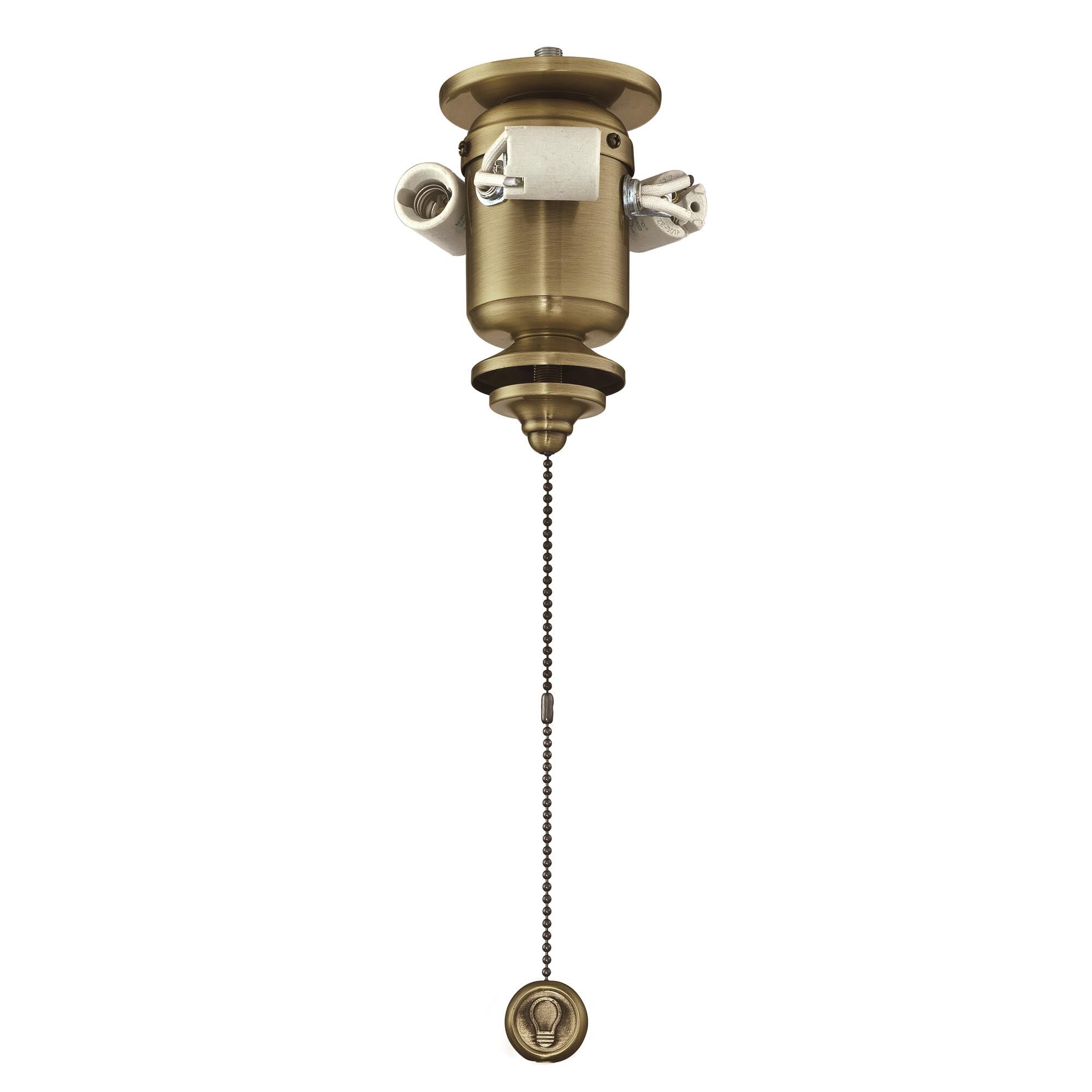 Shown in Antique Brass finish
