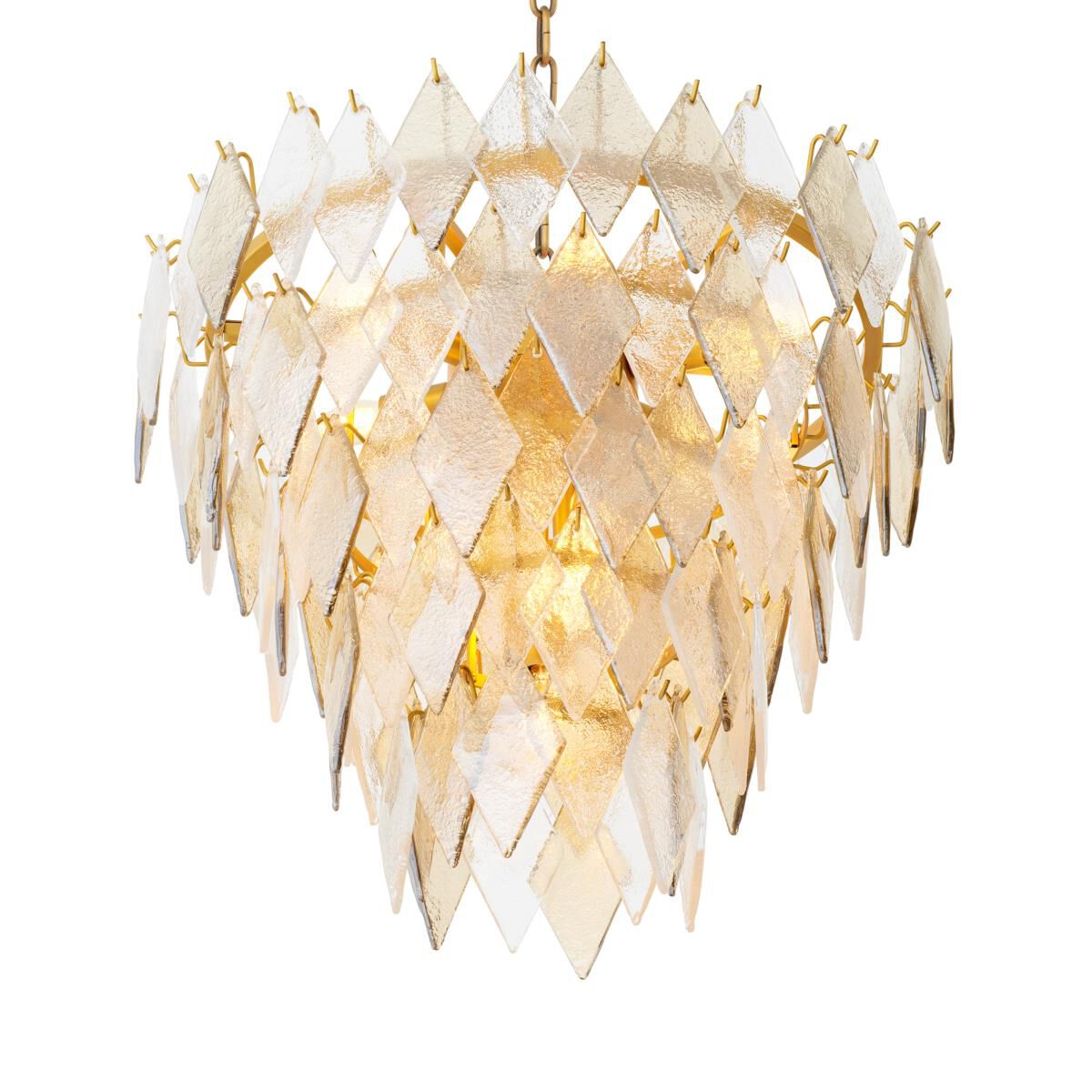 Rhombus 26 Inch Chandelier by Eichholtz