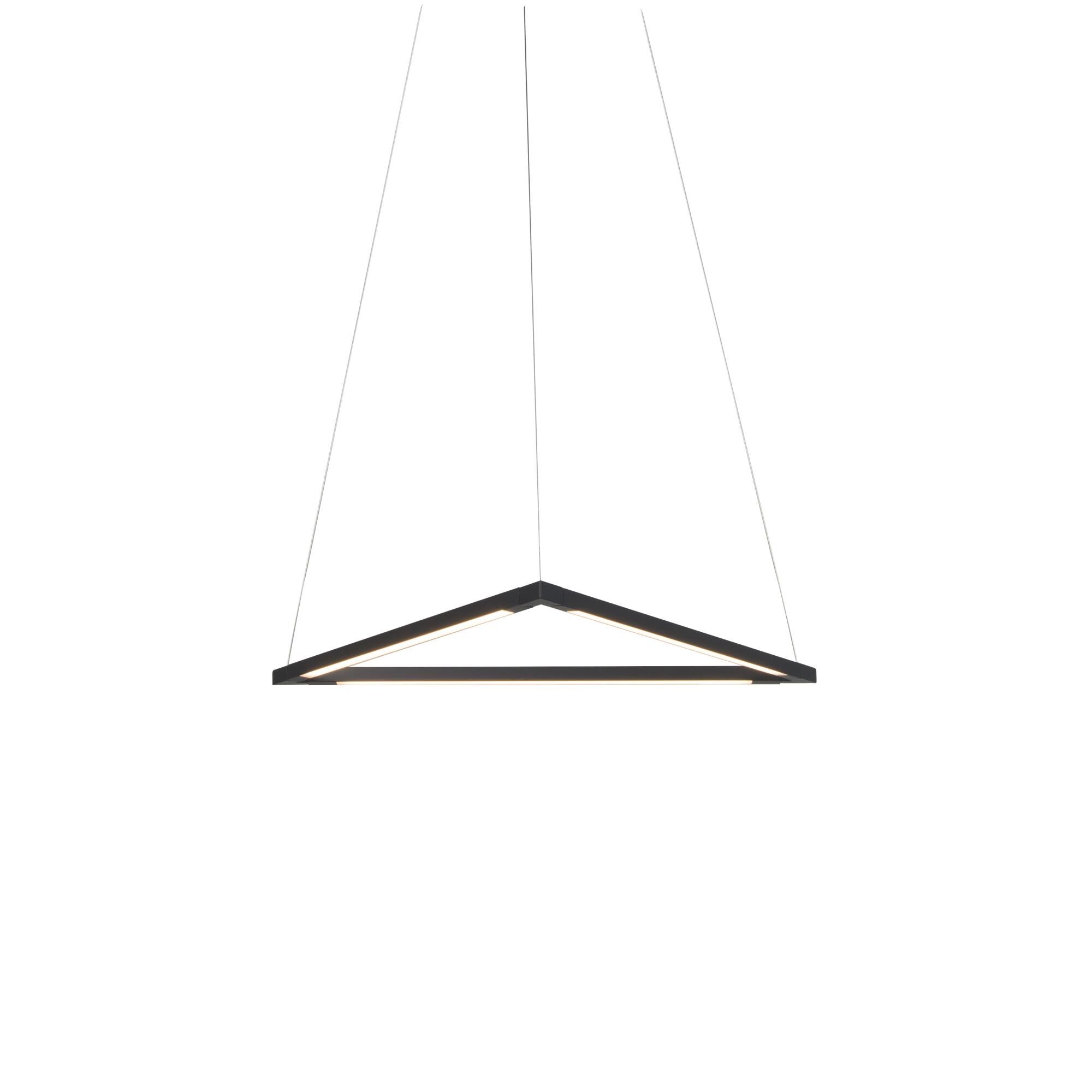 Kenneth Ng, Edmund Ng Z-Bar Pendant 18 Inch LED Large Pendant by Koncept