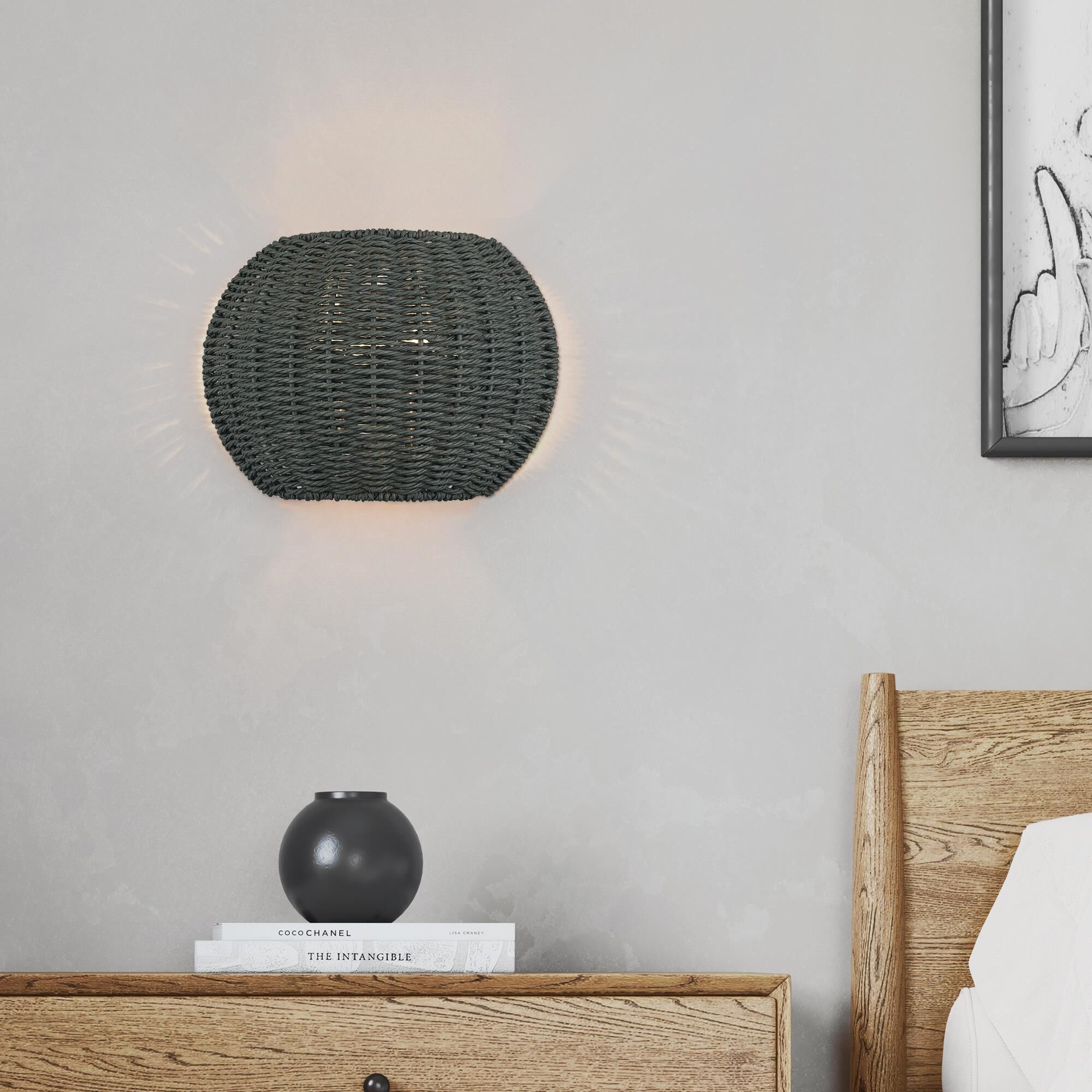 Deluna 8 Inch Wall Sconce by Livex Lighting