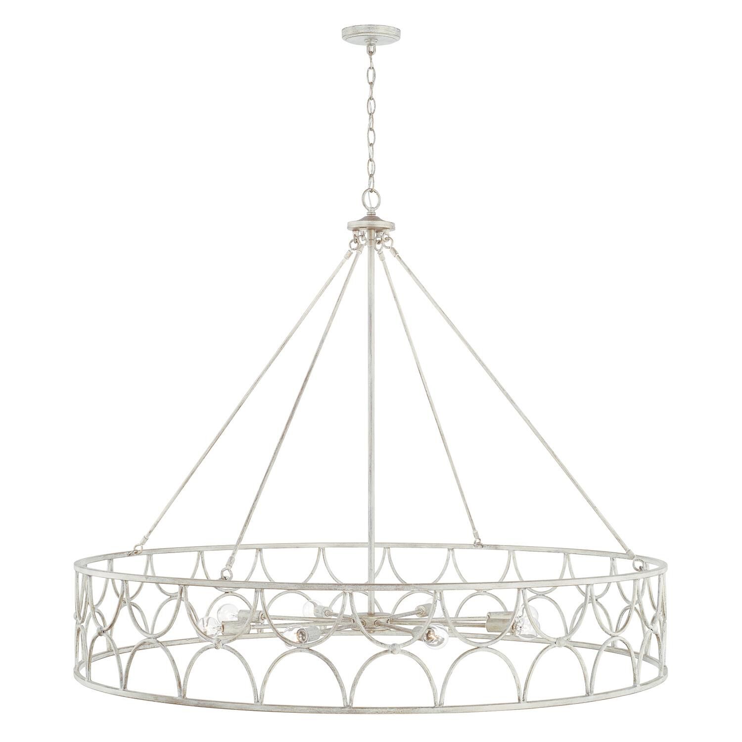 Ricci 48 Inch 8 Light Chandelier by Capital Lighting Fixture Company