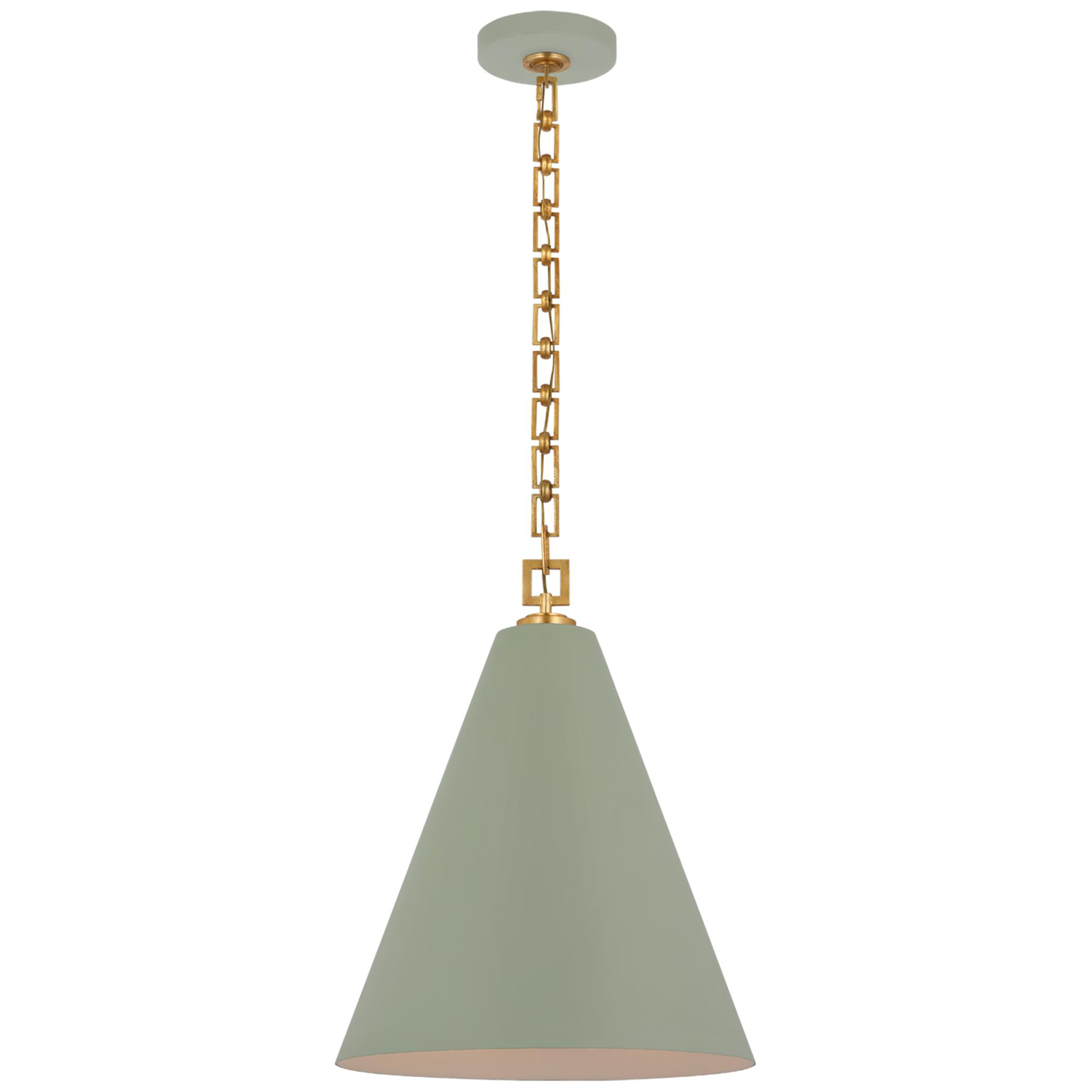 Shown in Celadon and Gild finish