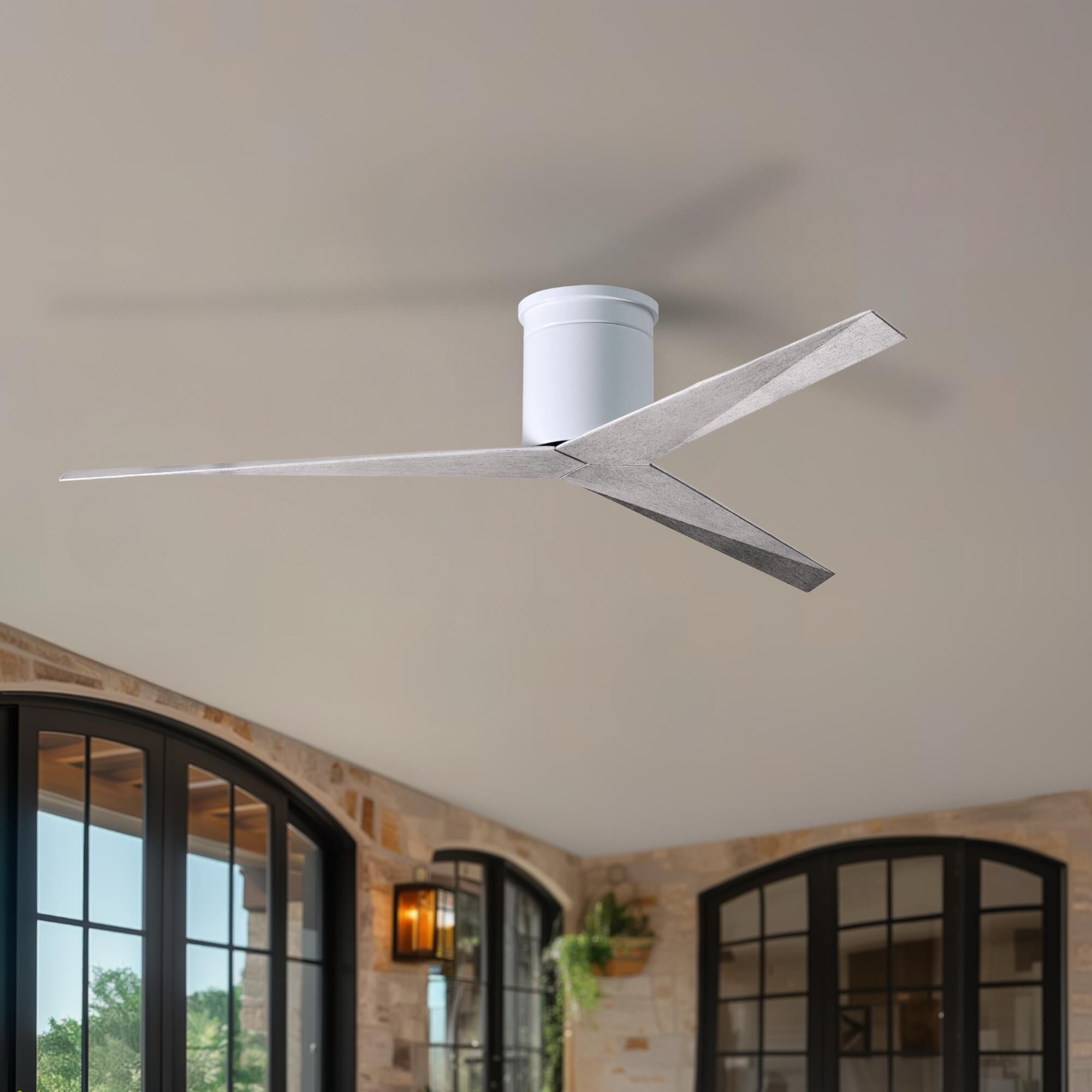Eliza 56 Inch Flush Mount Fan by Matthews Fan Company