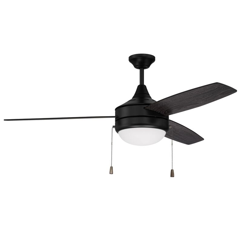 Phaze 52 Inch 3 Blade Ceiling Fan with Light Kit by Craftmade