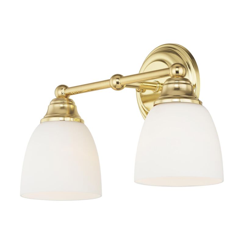 Somerville 15 Inch 2 Light Bath Vanity Light by Livex Lighting