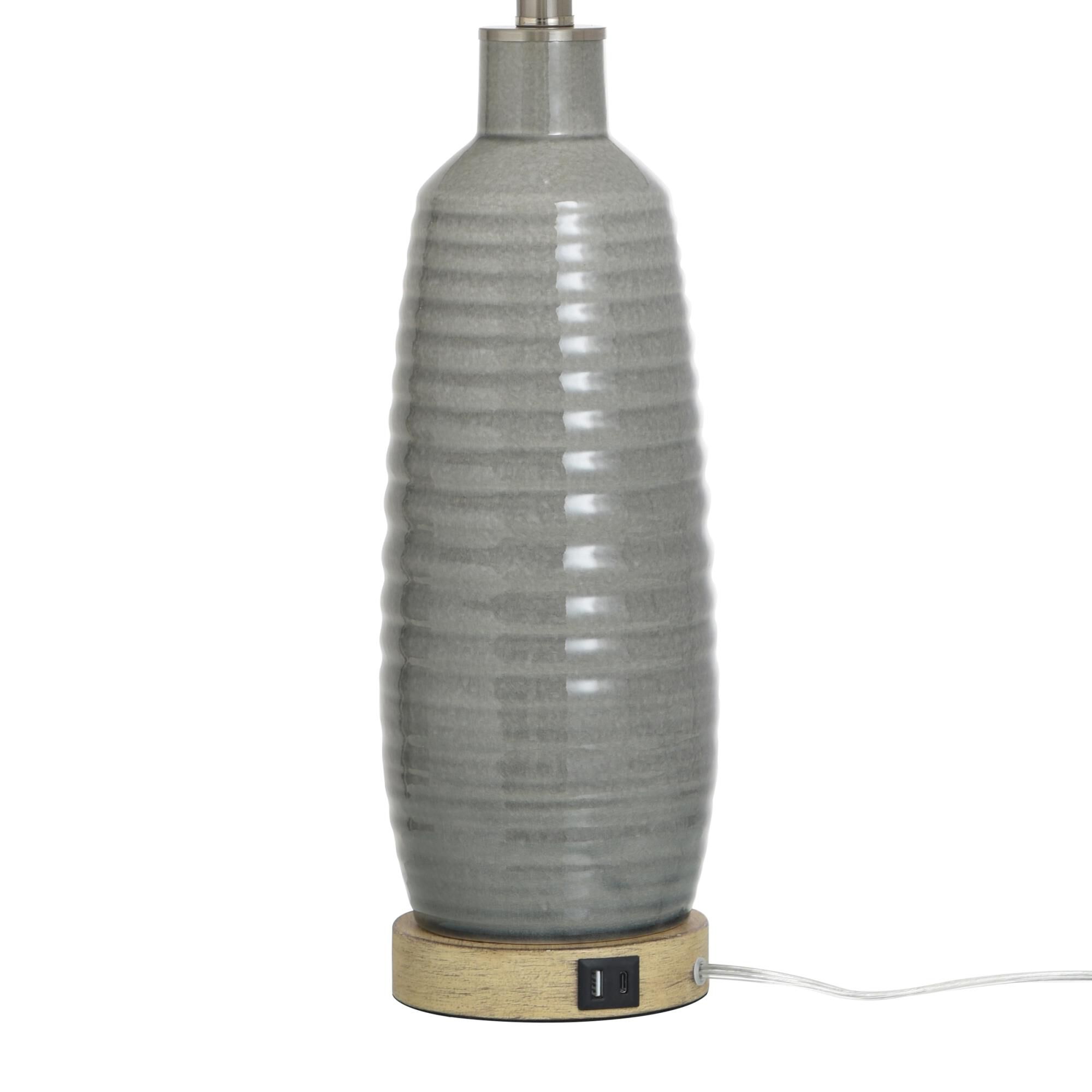 Shown in Gray finish and Off-White shade