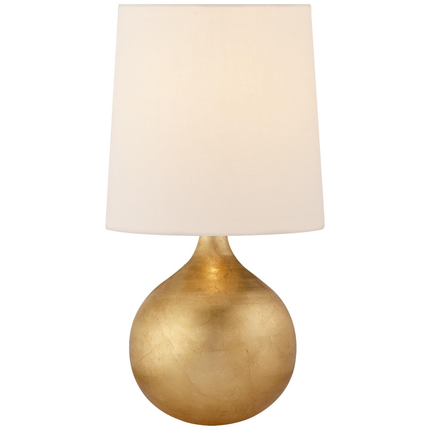 Shown in Gild finish and Linen shade