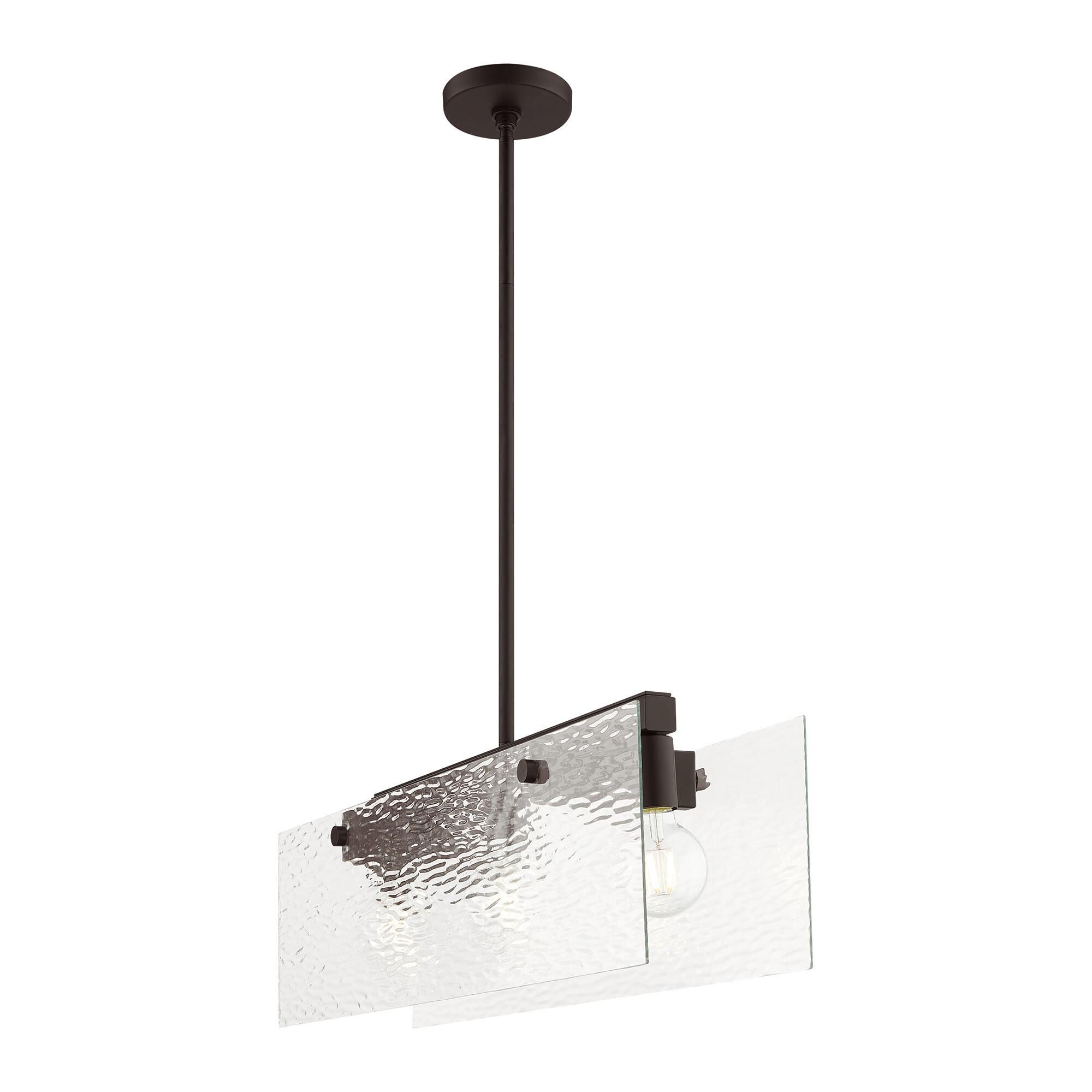 Ashcroft 30 Inch 3 Light Linear Suspension Light by Livex Lighting