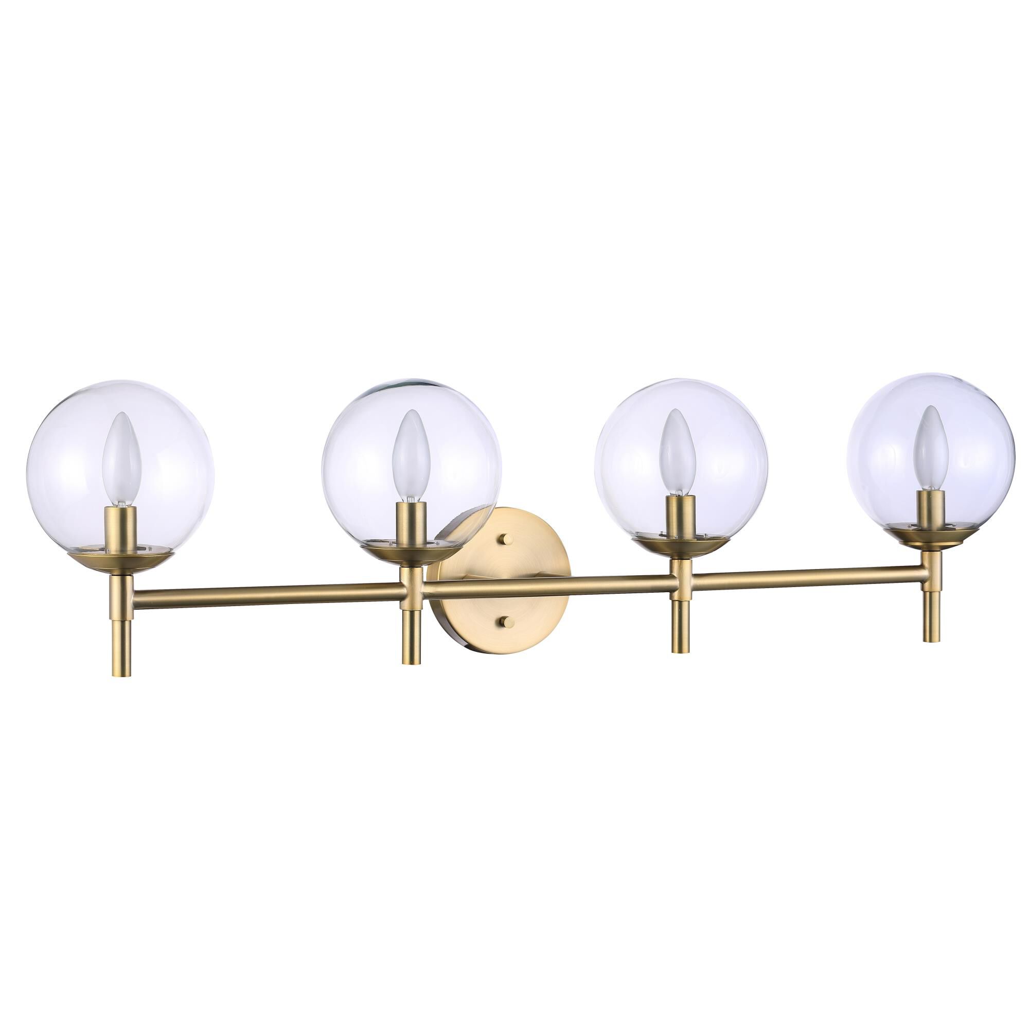 Auresa 35 Inch 4 Light LED Bath Vanity Light by Minka Lavery