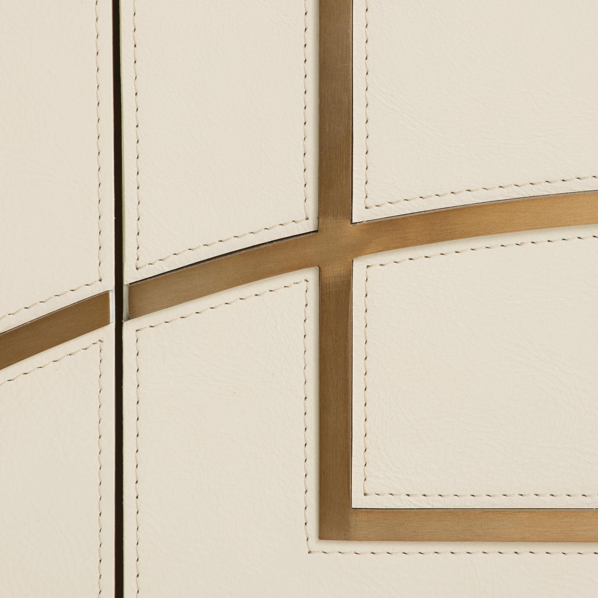 Shown in Ivory finish and Satin Walnut accent