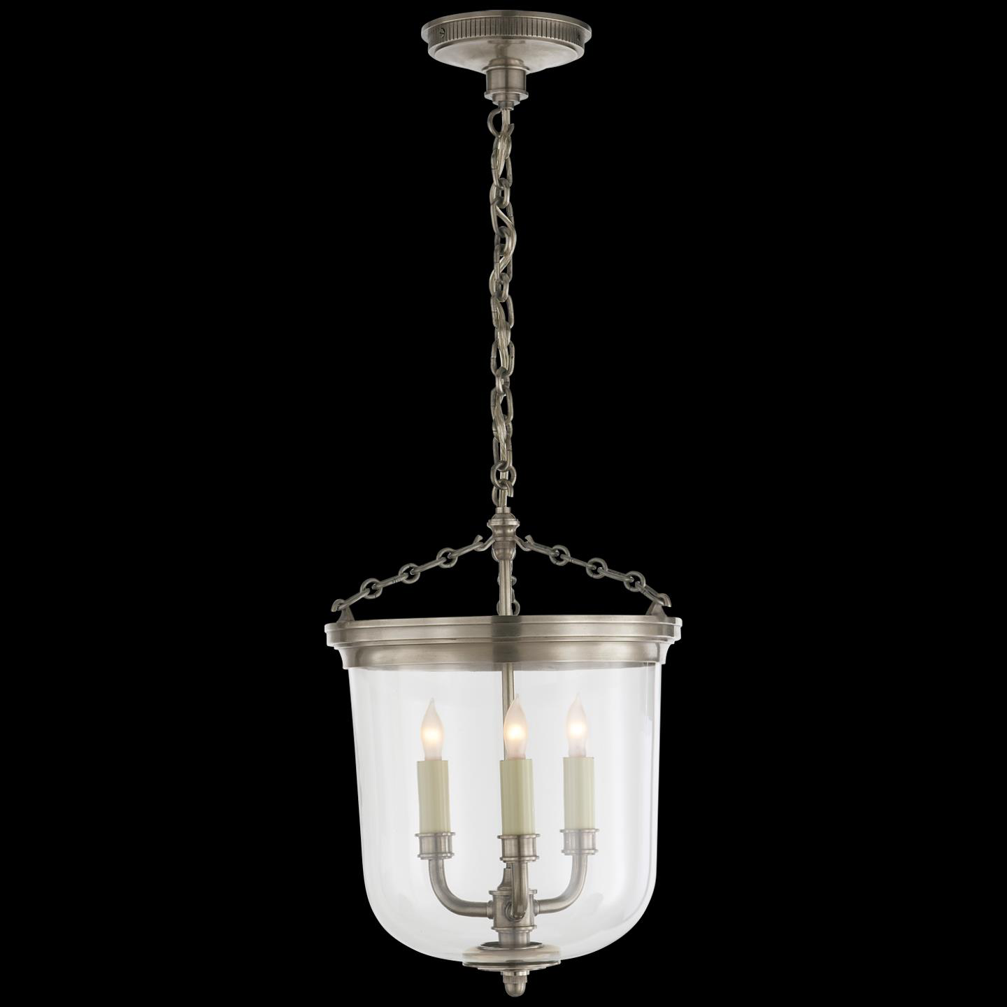 Thomas O'Brien Merchant 11 Inch Cage Pendant by Visual Comfort Signature Collection