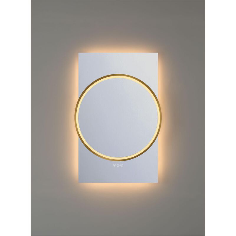 Trails 36 Inch LED Lighted Mirror by Eurofase Lighting