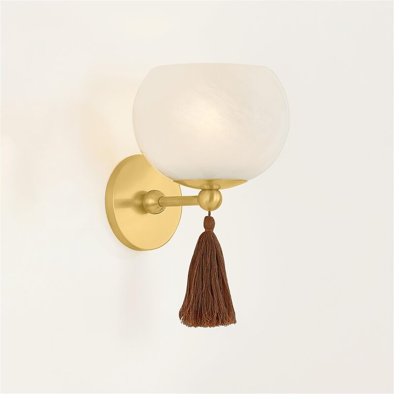 Mandy Cheng Niya Small Wall Sconce by Mitzi