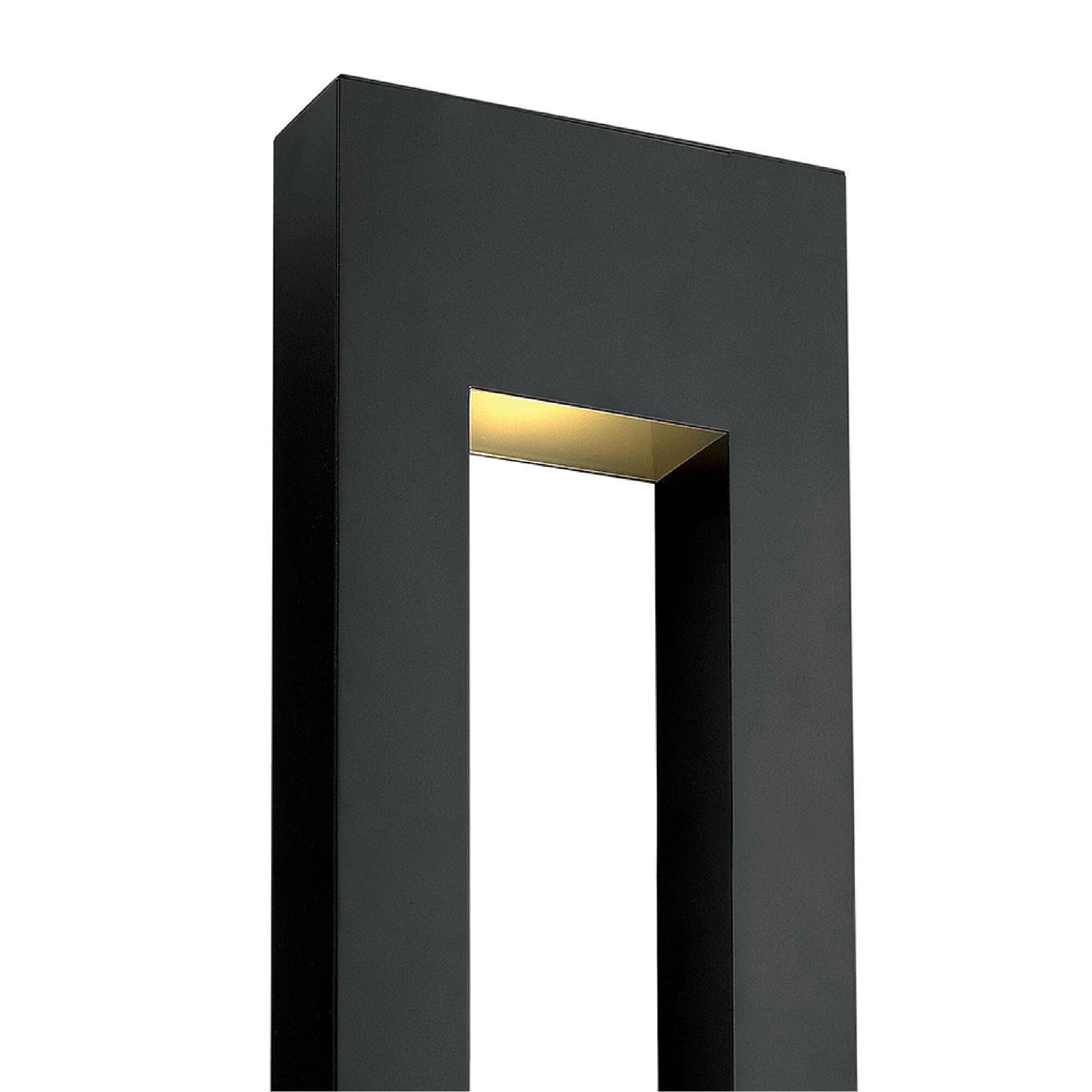 Shown in Satin Black finish and Etched Lens glass