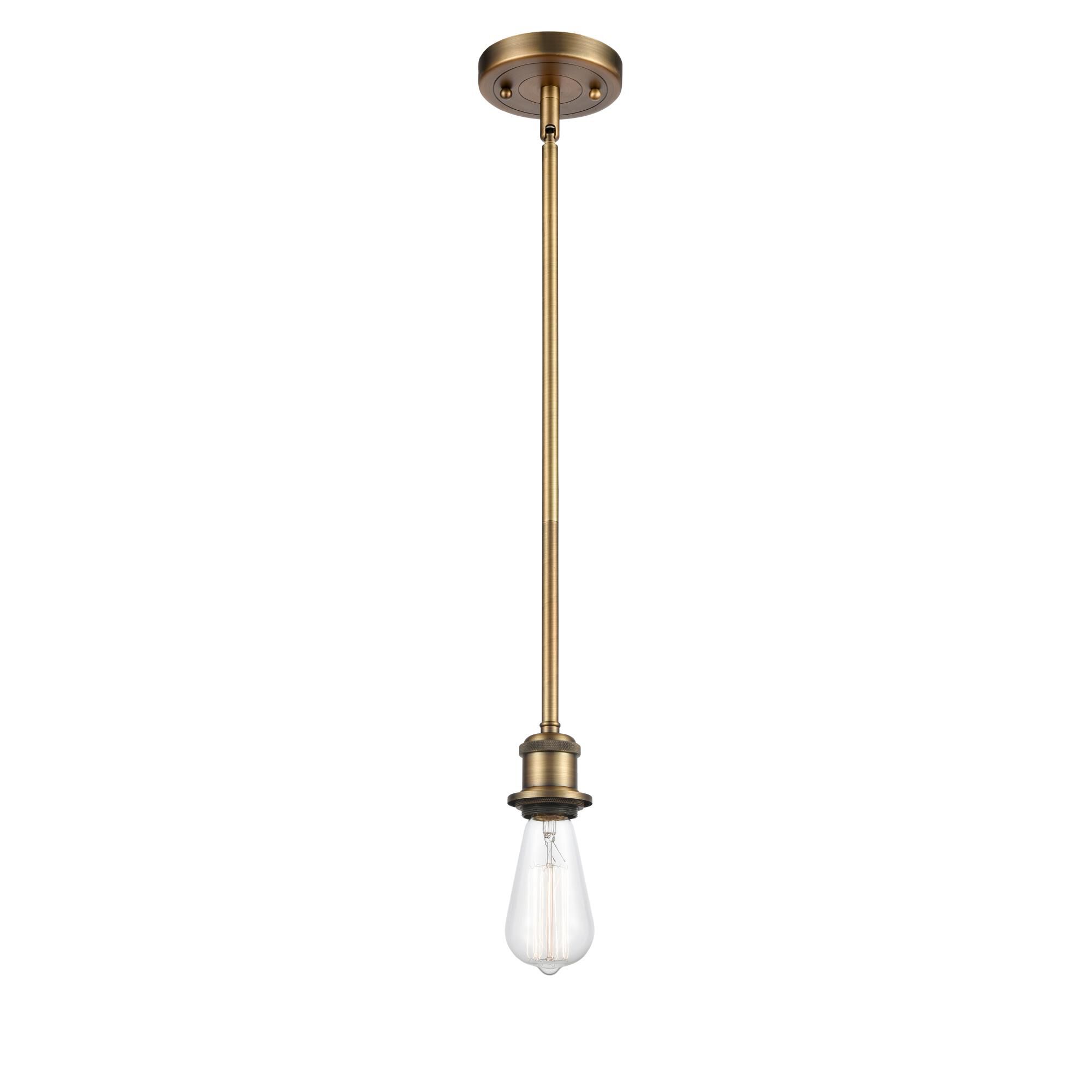 Bruno Marashlian Bare Bulb 4 Inch Mini Pendant by Innovations Lighting