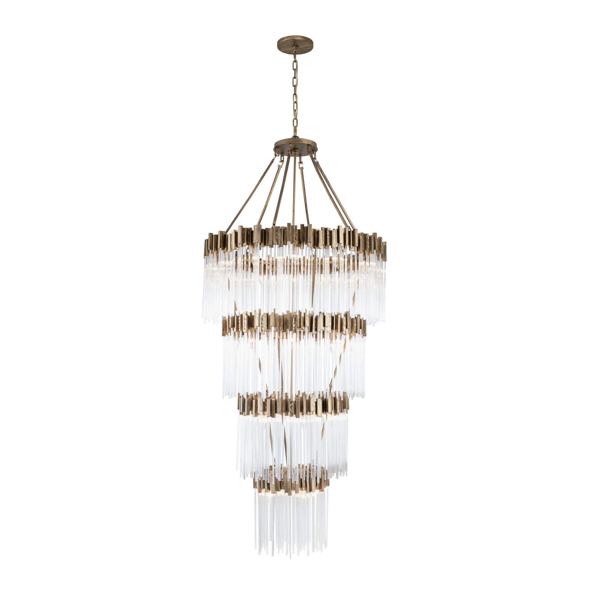 Matrix 40 Inch 30 Light Chandelier by Varaluz