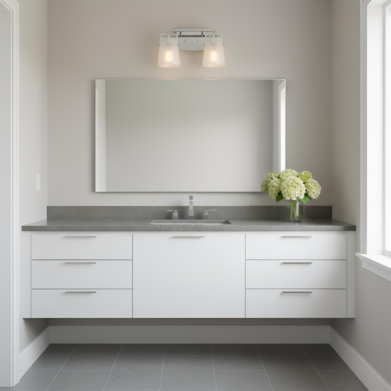 Drew & Jonathan Crofton 15 Inch 2 Light Bath Vanity Light by Visual Comfort Studio