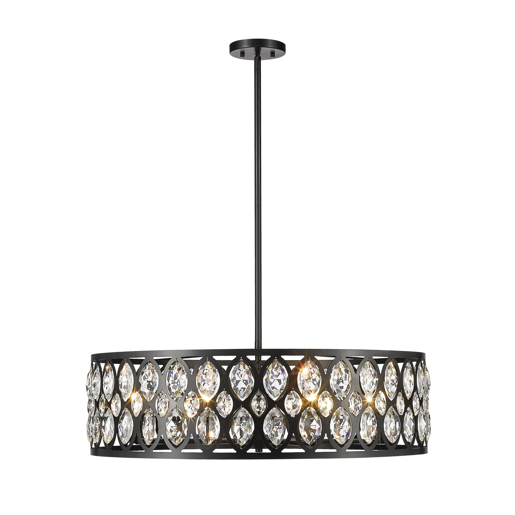 Dealey 30 Inch 8 Light Chandelier by Z-Lite