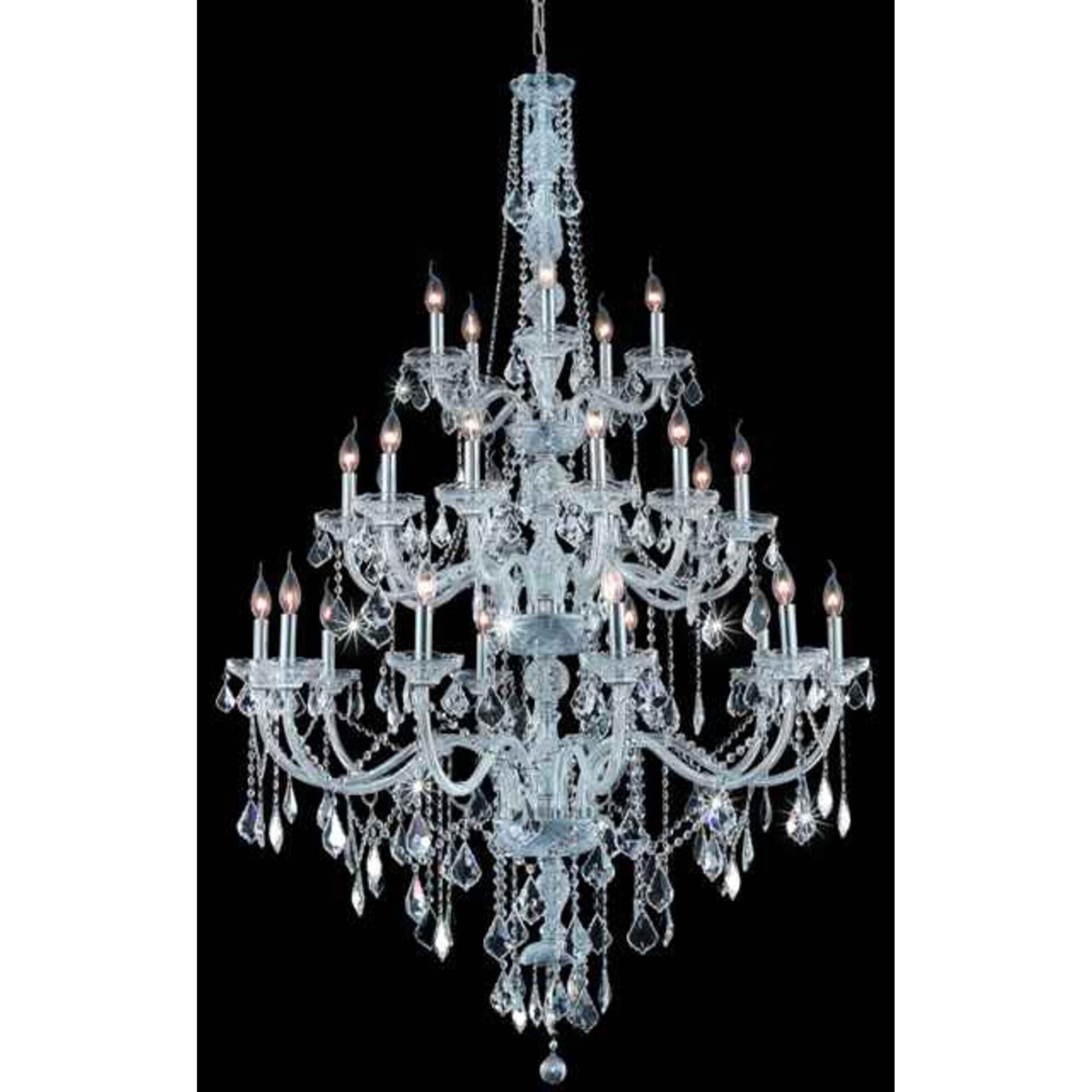 Verona 43 Inch 25 Light Chandelier by Elegant Lighting