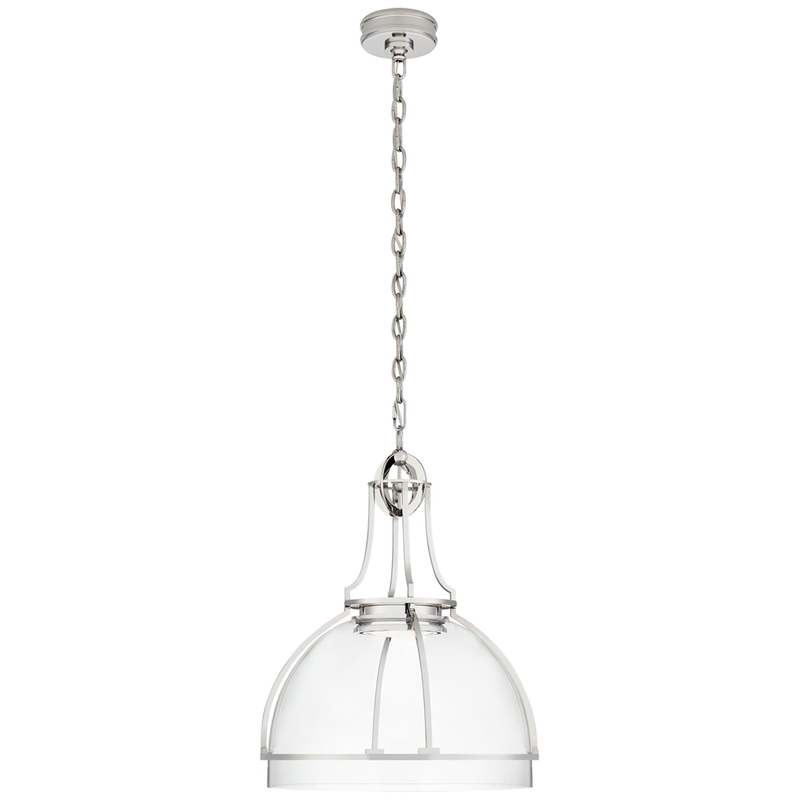 Visual Comfort Signature Collection Chapman & Myers Gracie 19 Inch LED Large Pendant