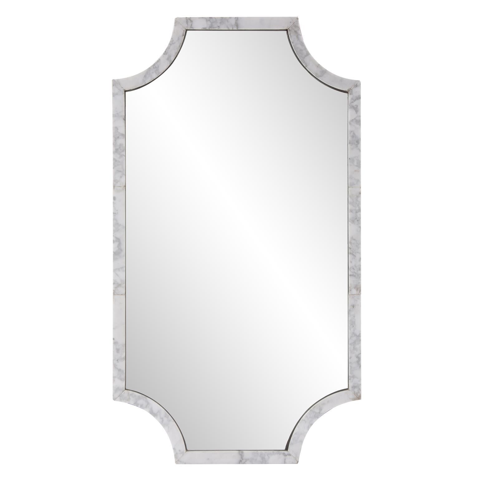 The Makrana Decorative Mirror by Howard Elliott Collection