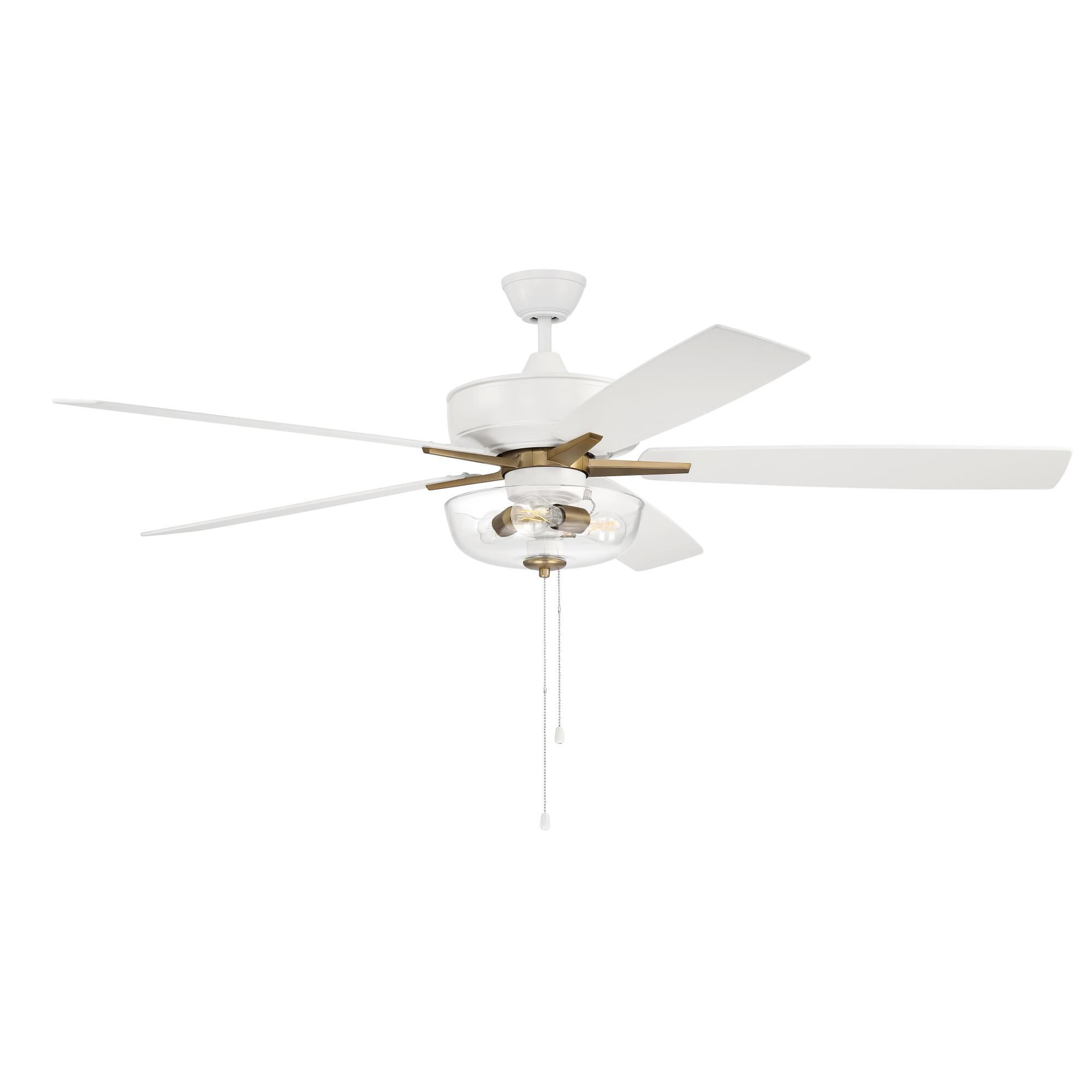 Super Pro Fan 60 Inch Ceiling Fan with Light Kit by Craftmade