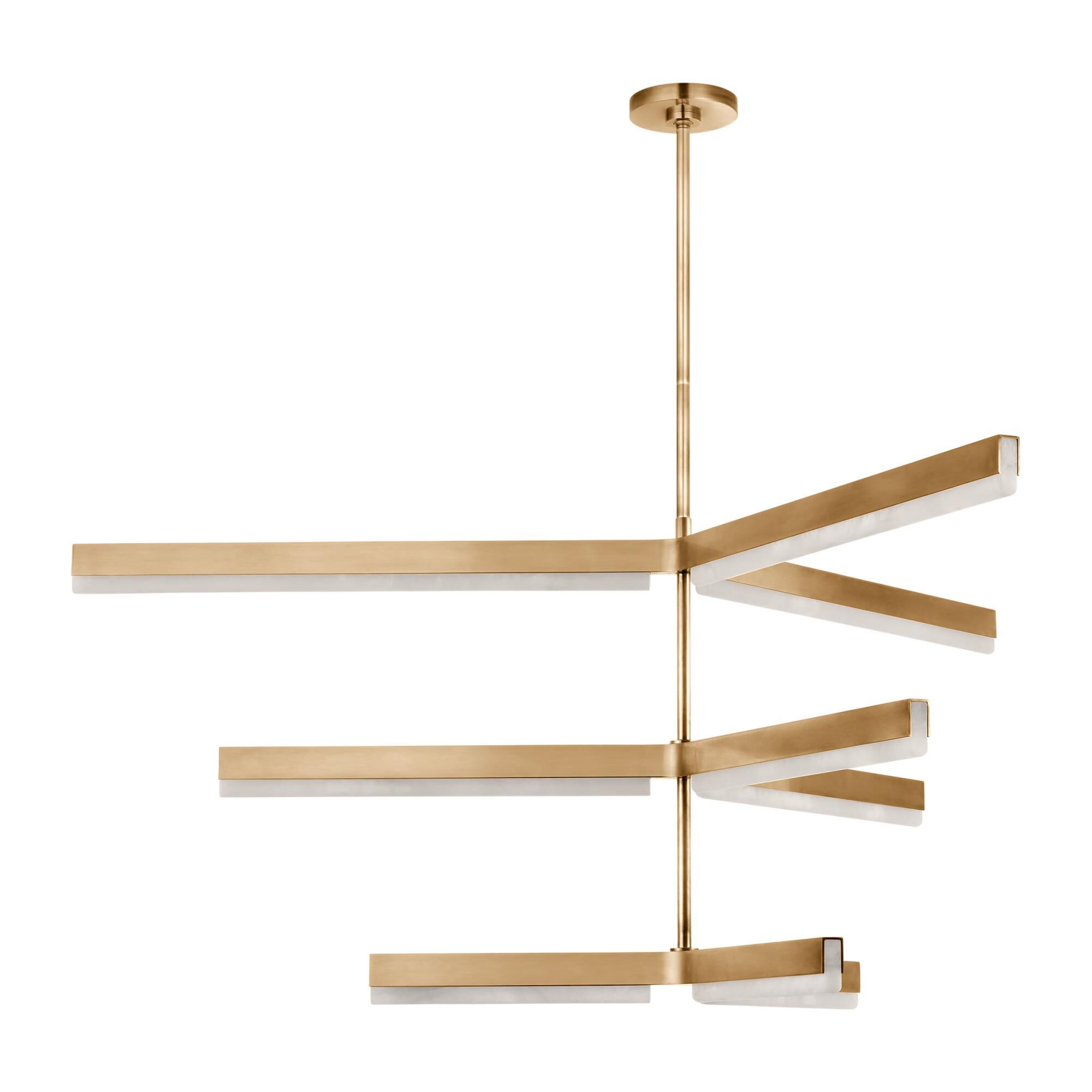 Kelly Wearstler Linea 56 Inch Chandelier by Visual Comfort Modern Collection