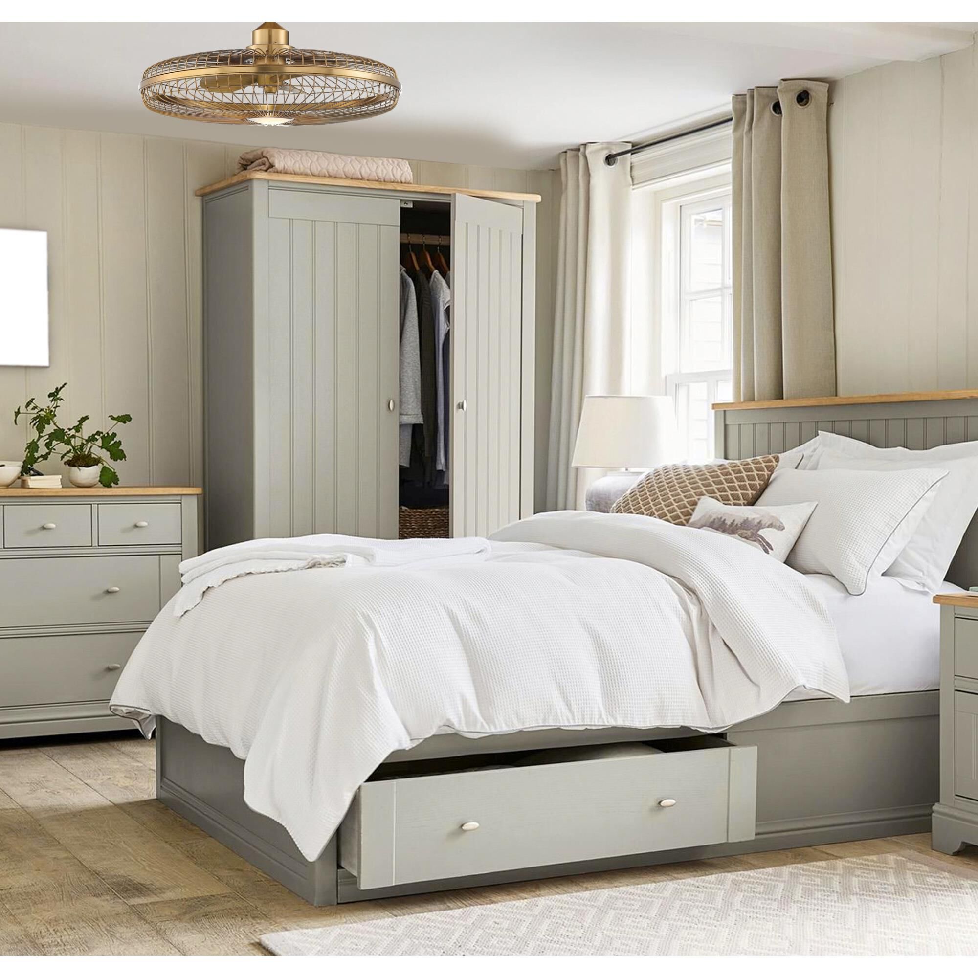 Shown in Warm Brass finish