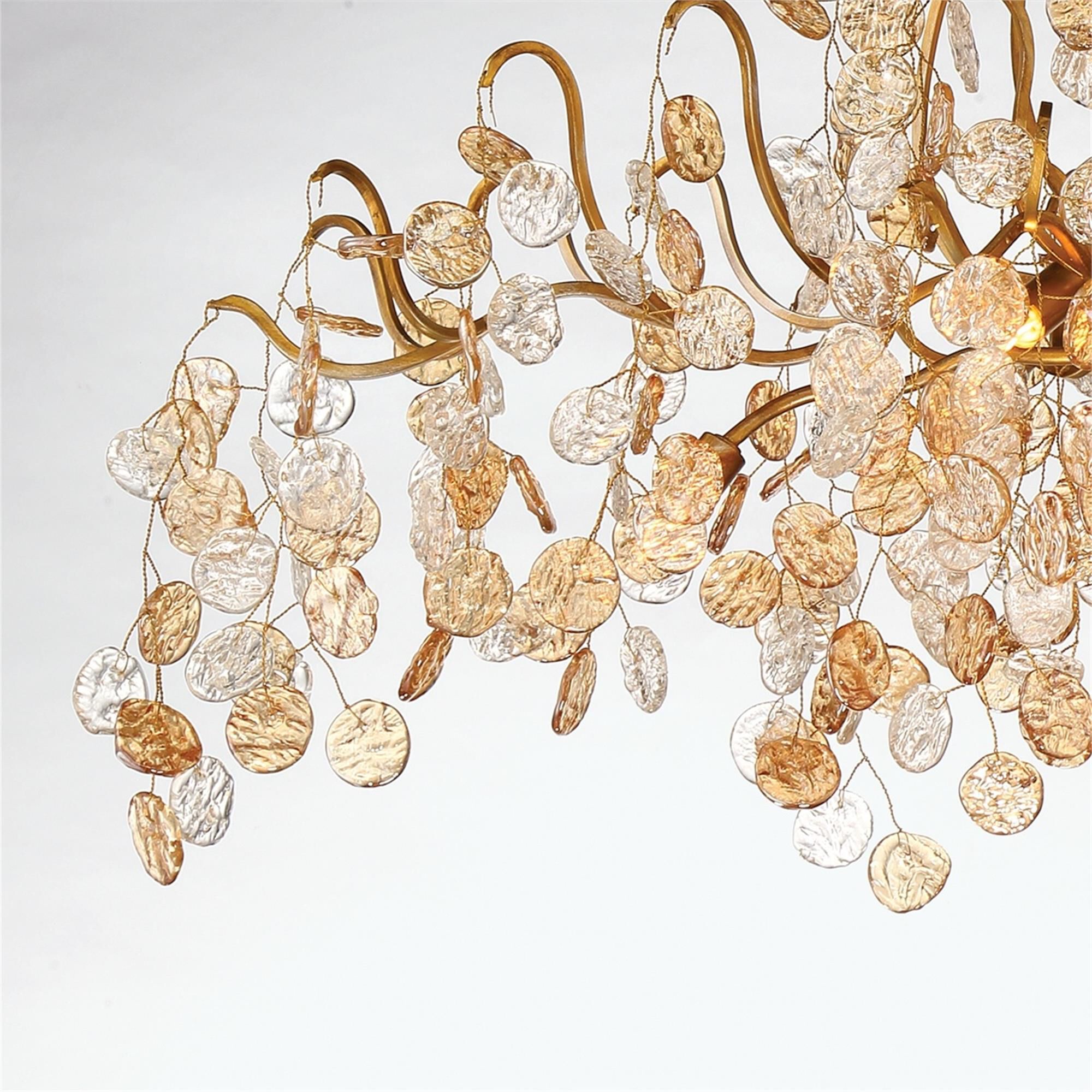 Campobasso 20 Inch 5 Light Flush Mount,