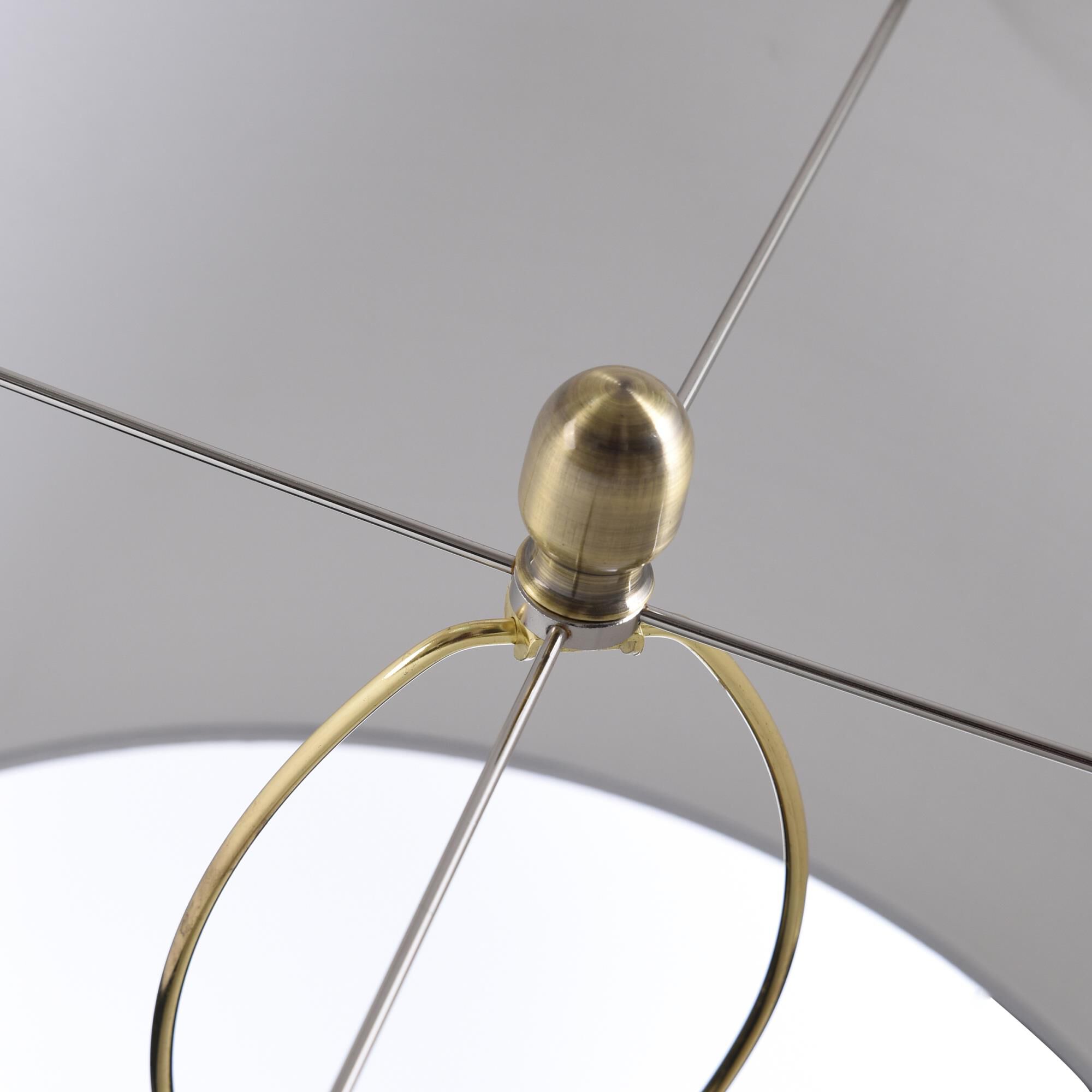 Antique Brass 35 Inch Table Lamp by Stylecraft