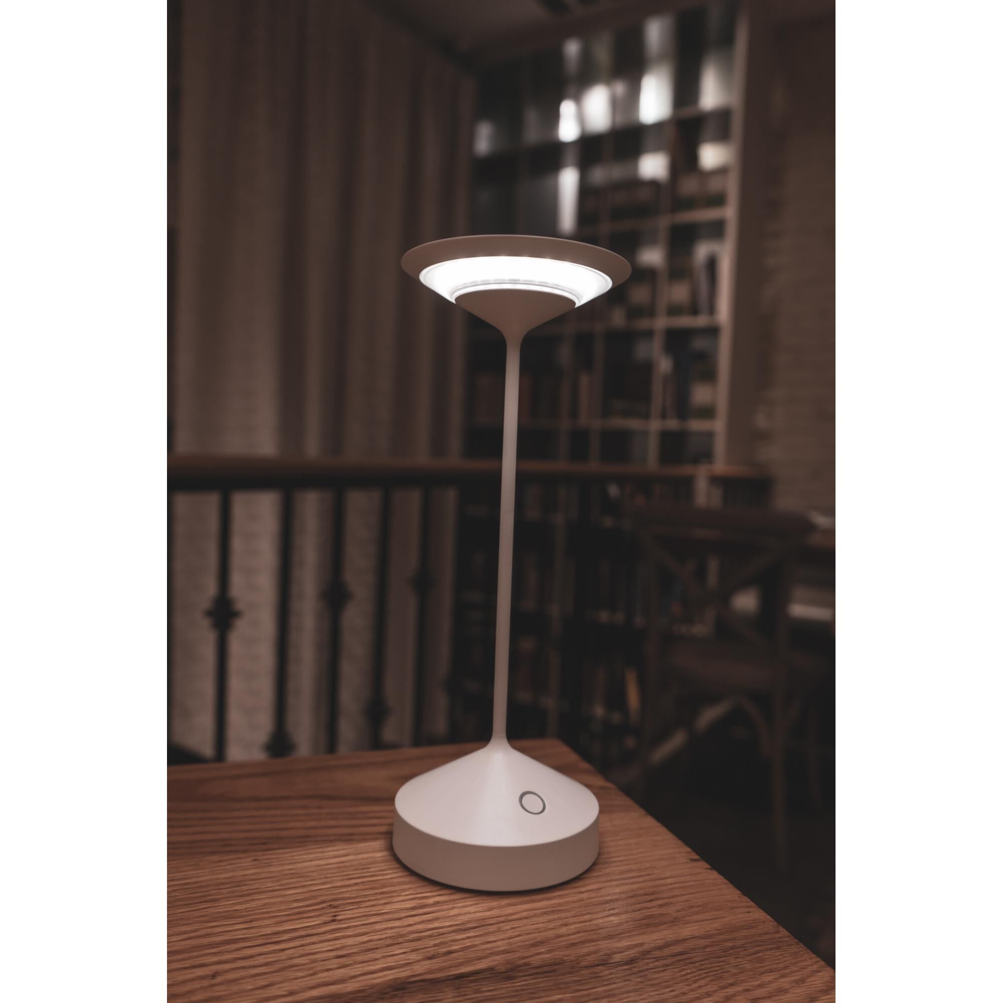 Shown in White finish