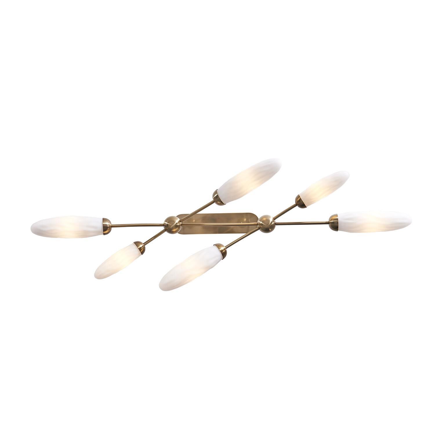 Crest 60 Inch Linear Suspension Light by Kalco